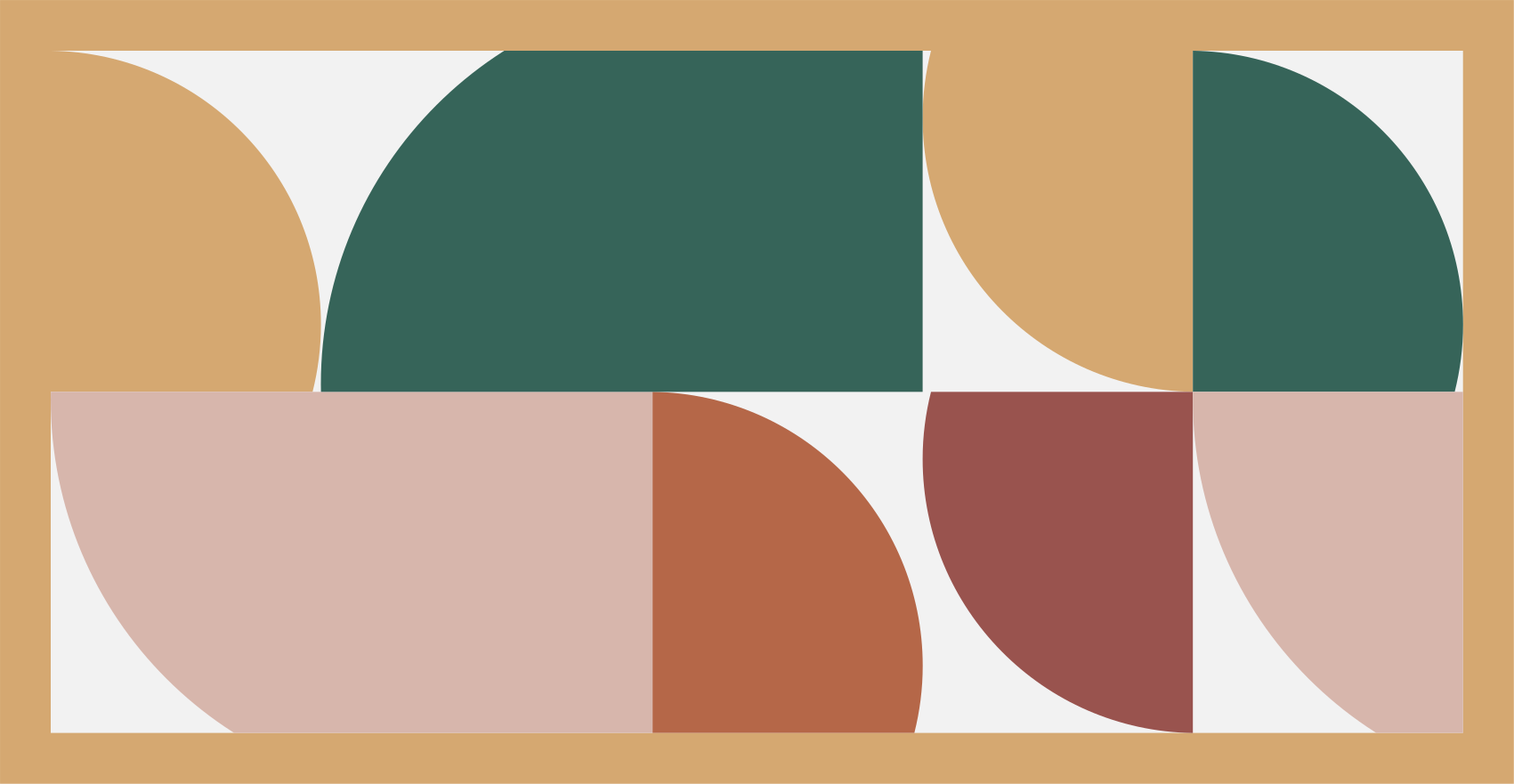 모던 효과 비닐 카펫 각진 추상 세그먼트 - TenStickers