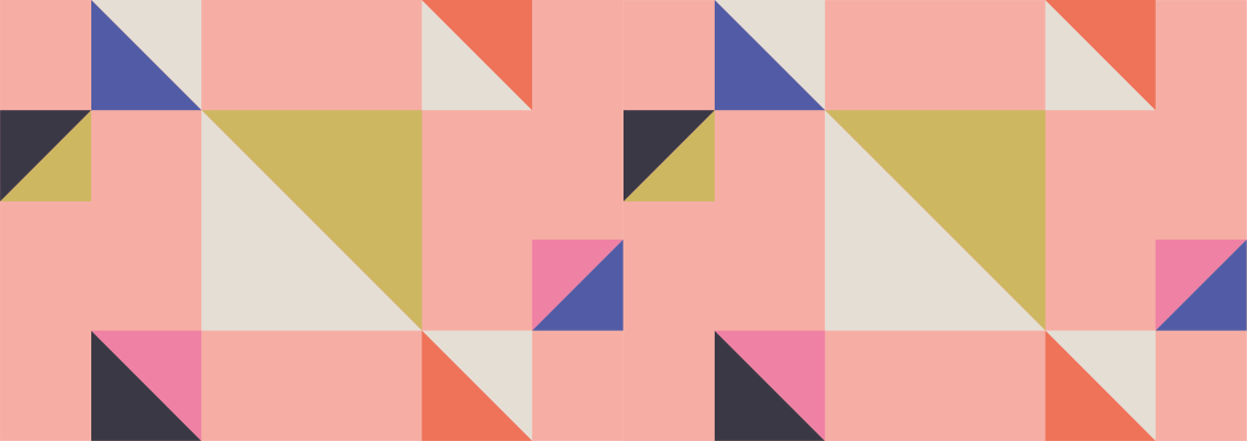 예술 기하학적 패턴 양탄자 - TenStickers