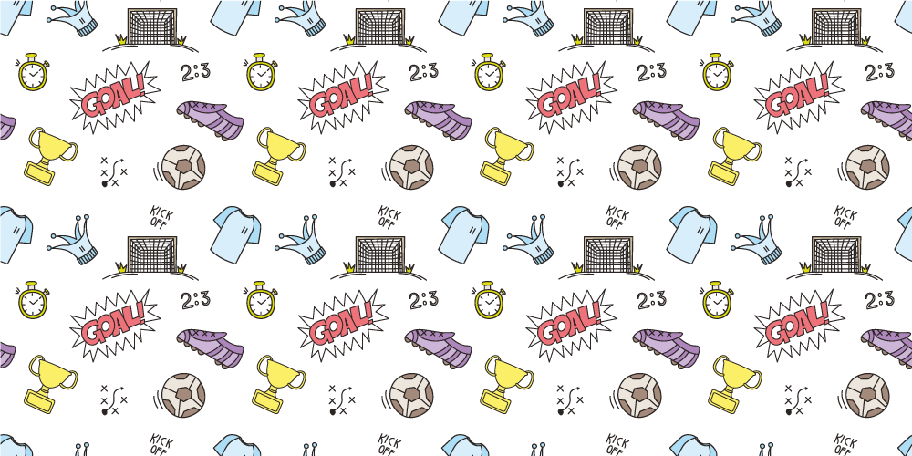 비닐 게임 카펫 스포츠 심볼 테마 - TenStickers