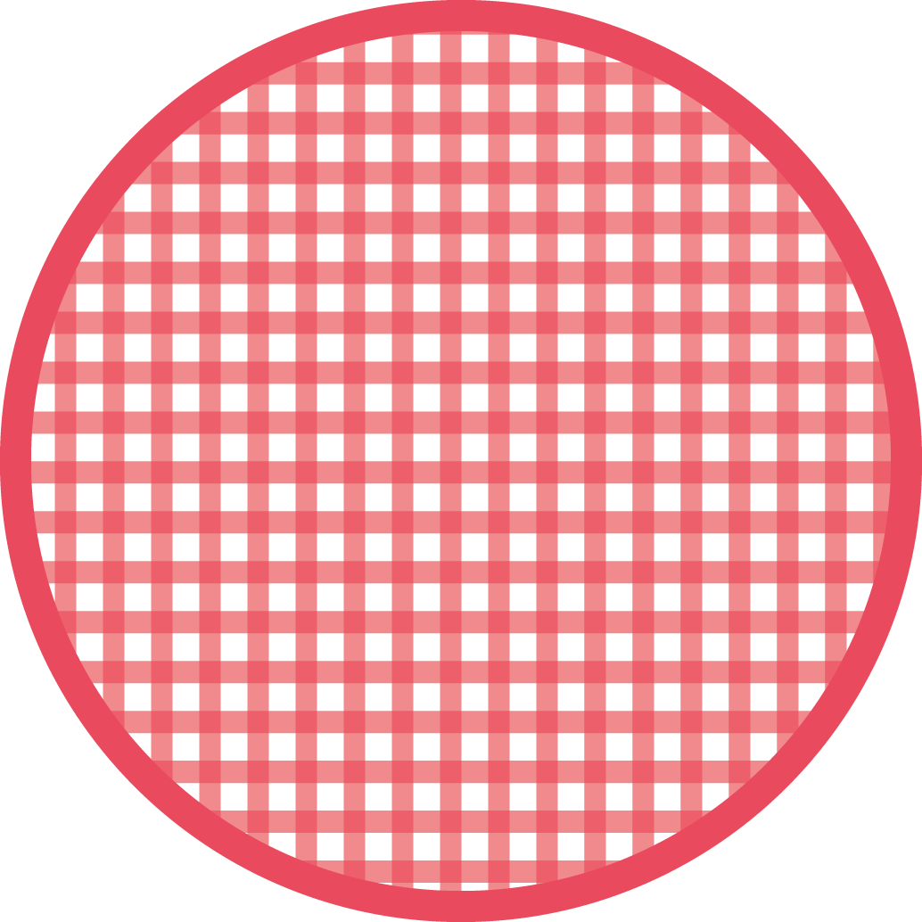 줄무늬 비닐 카펫 클래식 체크무늬 패턴 - TenStickers