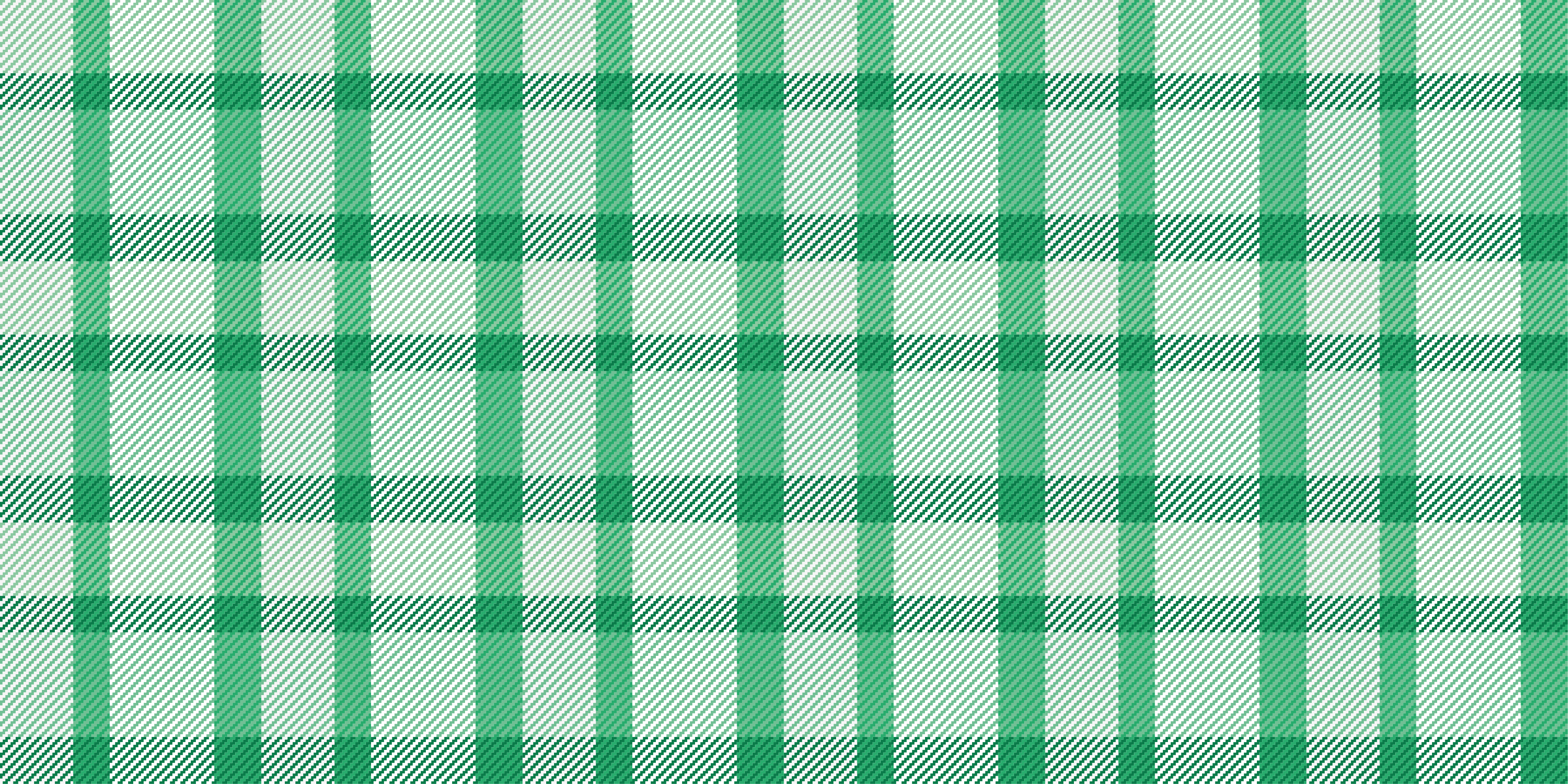 녹색과 흰색 사각형 패턴 직사각형 깔개 - TenStickers