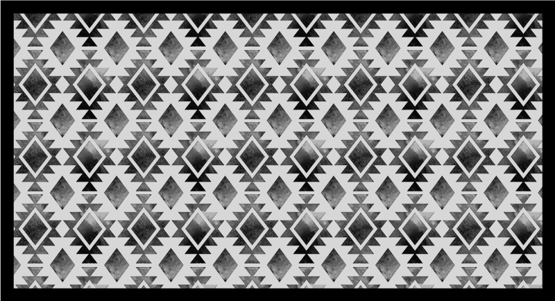 모던 효과 비닐 카펫 기하학적 패턴 스타일 - TenStickers