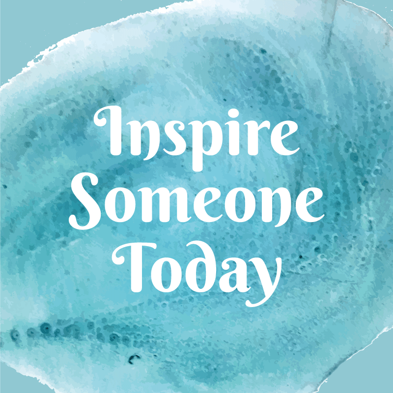 문구와 함께 비닐 양탄자 동기부여 인용구 스플래시 - TenStickers