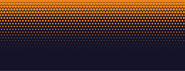 열대 효과 비닐 카펫 그라데이션 점무늬 - TenStickers