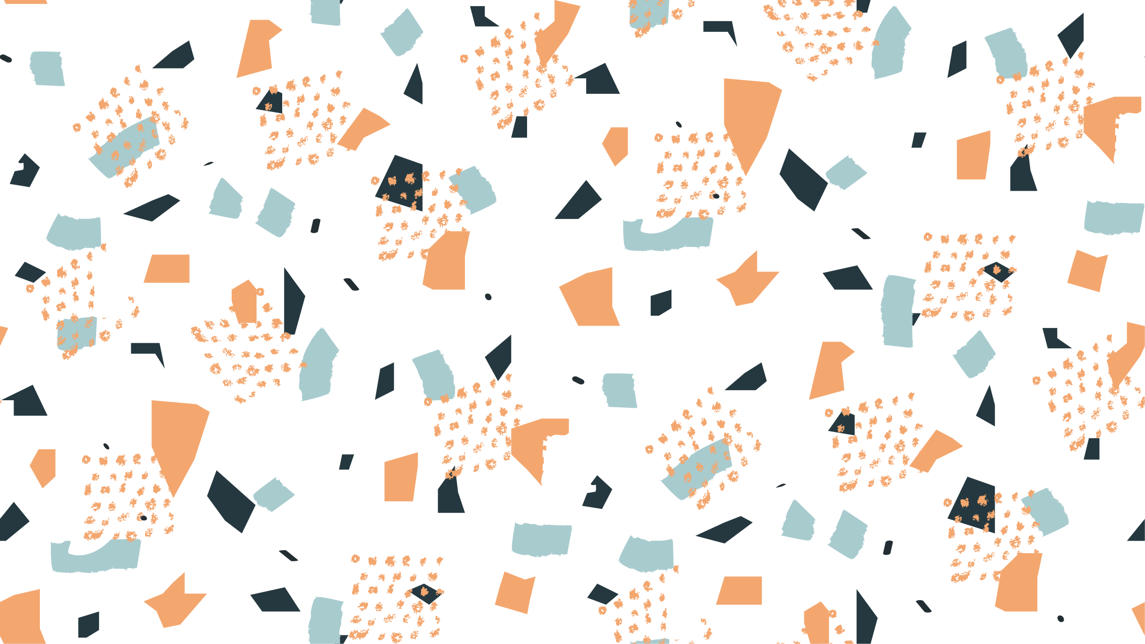 기하학적 효과 비닐 카펫 추상적인 모양 개념 - TenStickers