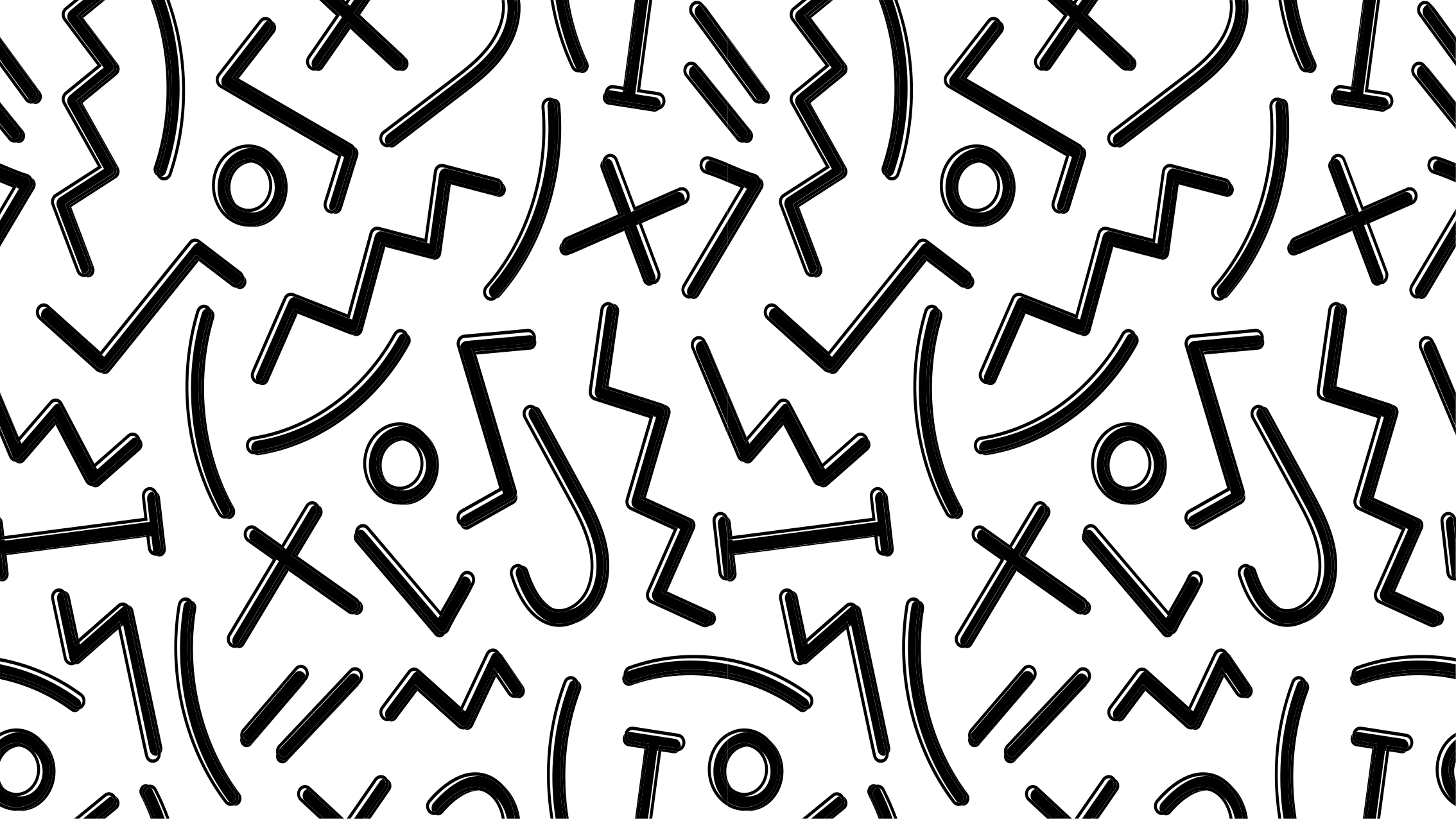 어린 이용 비닐 카펫 역동적인 추상선 - TenStickers