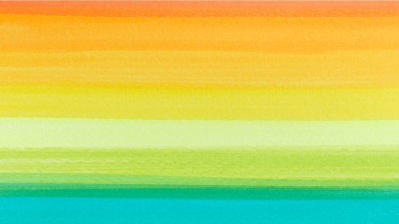 거실용 비닐 깔개 생생한 그라데이션 라인 - TenStickers