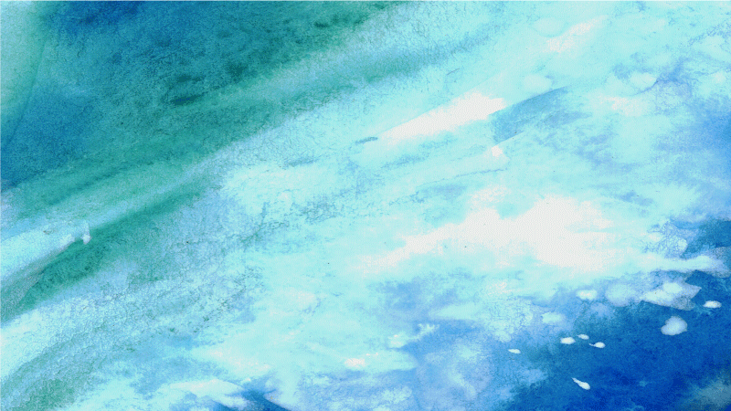어둡고 밝은 파란색 수채화 질감 카펫 - TenStickers