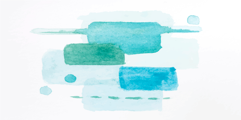 거실용 비닐 깔개 수중 색상 블록 - TenStickers