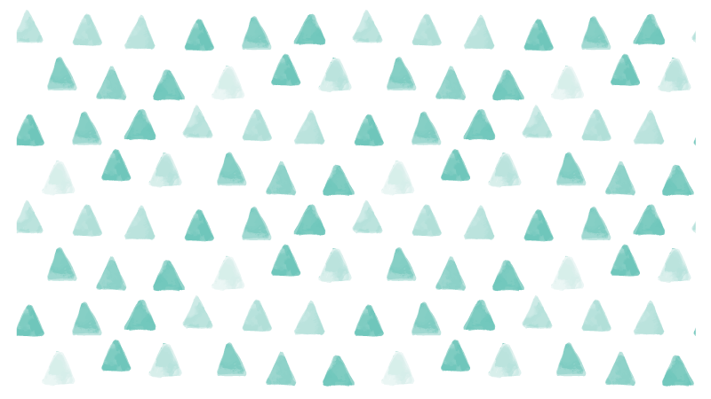 기하학적 효과 비닐 카펫 삼각형 무늬 - TenStickers