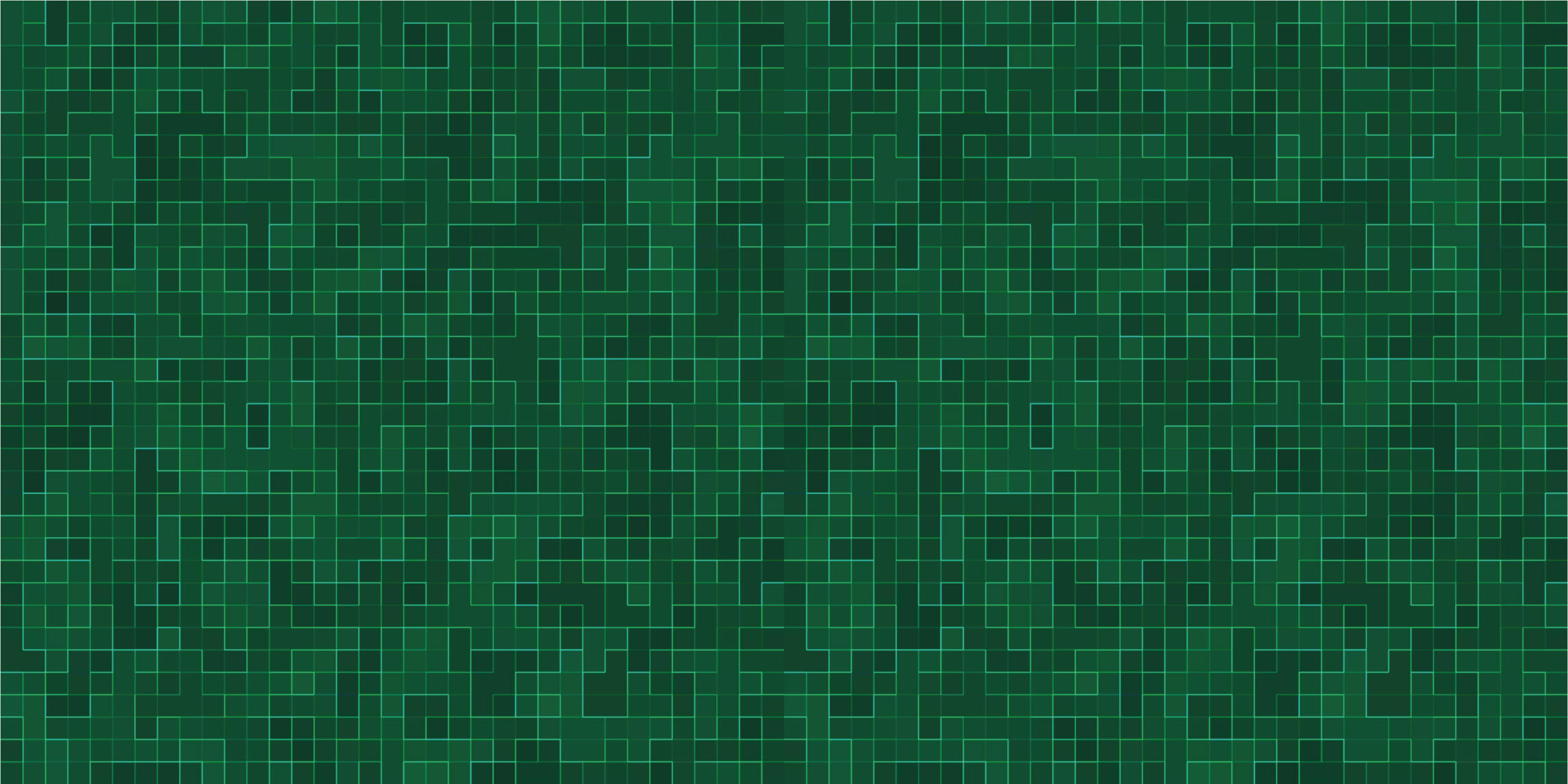 추상 밝은 녹색 모자이크 타일 카펫 - TenStickers