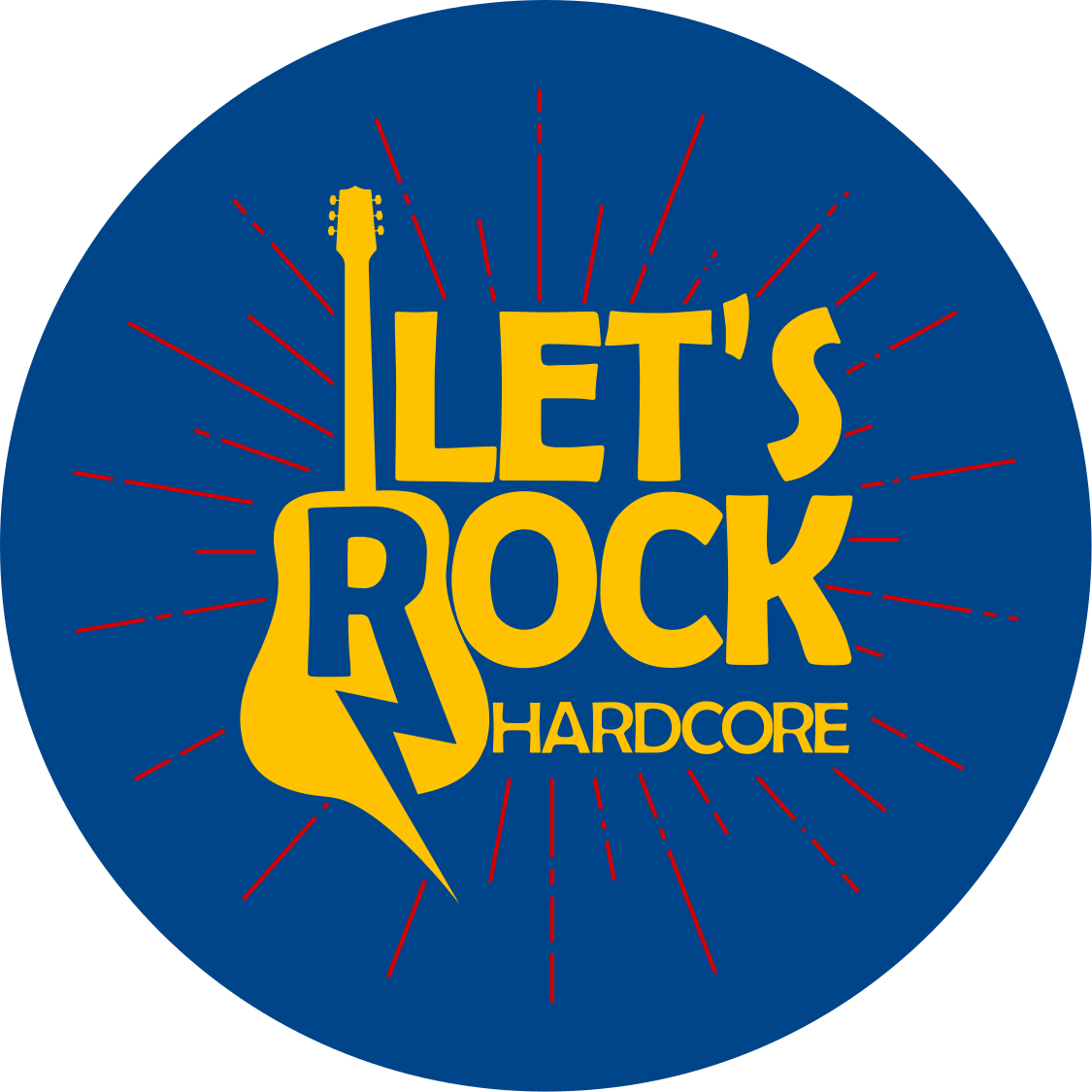 비닐 카펫 게시판 전기 기타 트리뷰트 - TenStickers