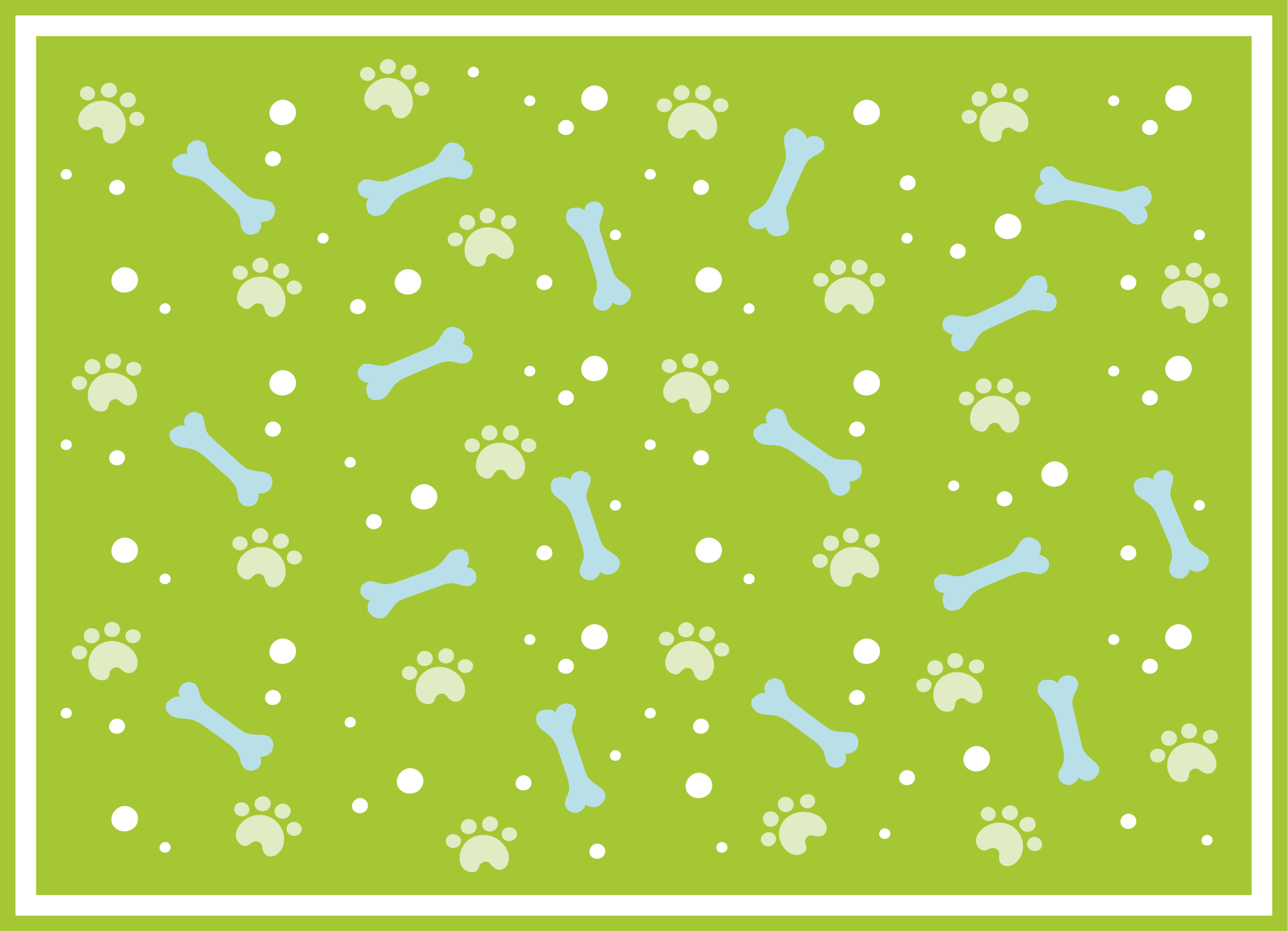 비닐 카펫 동물 발자국 스타일 - TenStickers