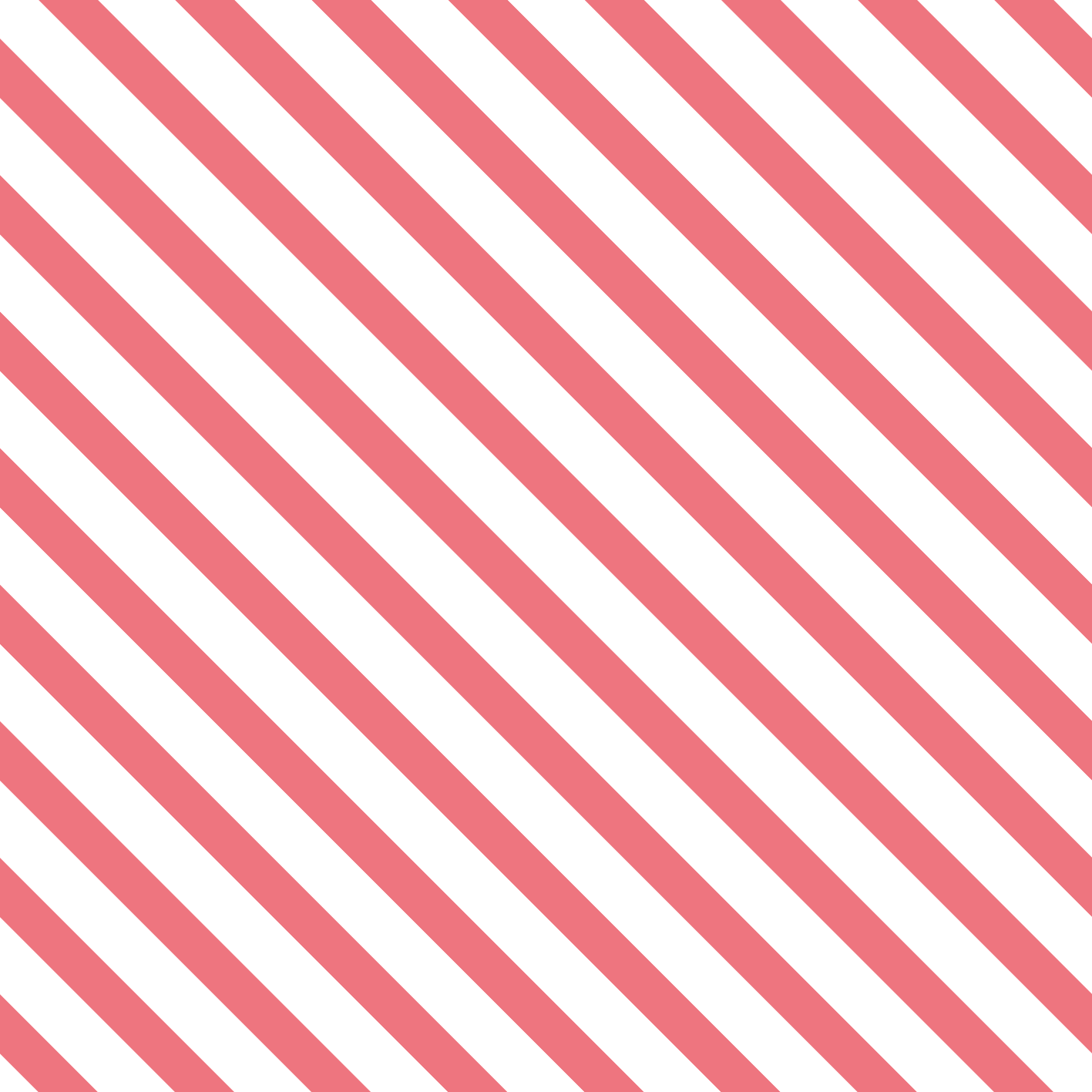 줄무늬 비닐 카펫 분홍색과 흰색 패턴 - TenStickers