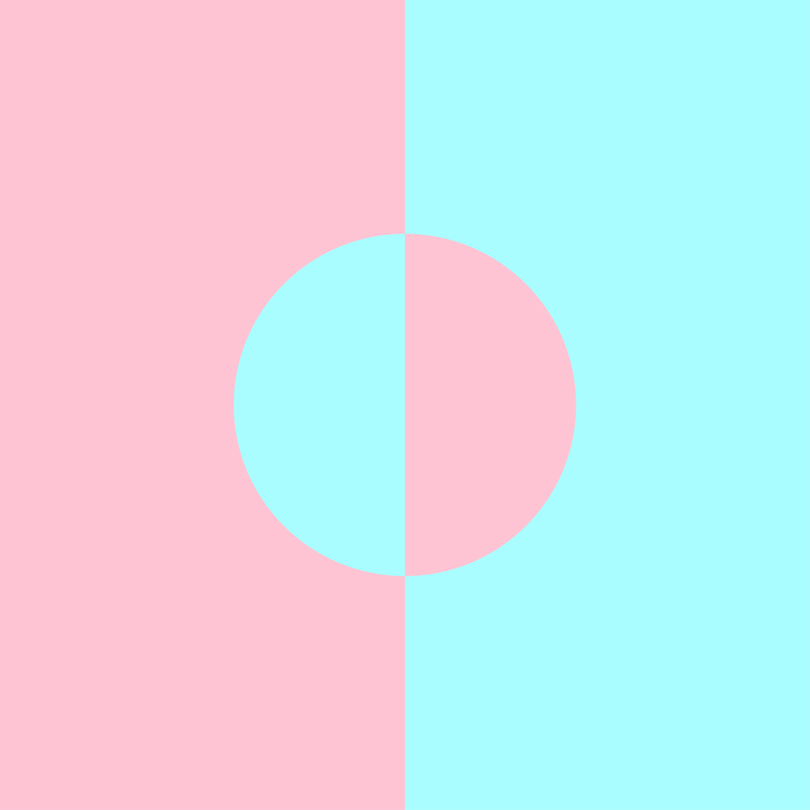 미니멀리스트 효과 비닐 카펫 부드러운 색상 대비 - TenStickers