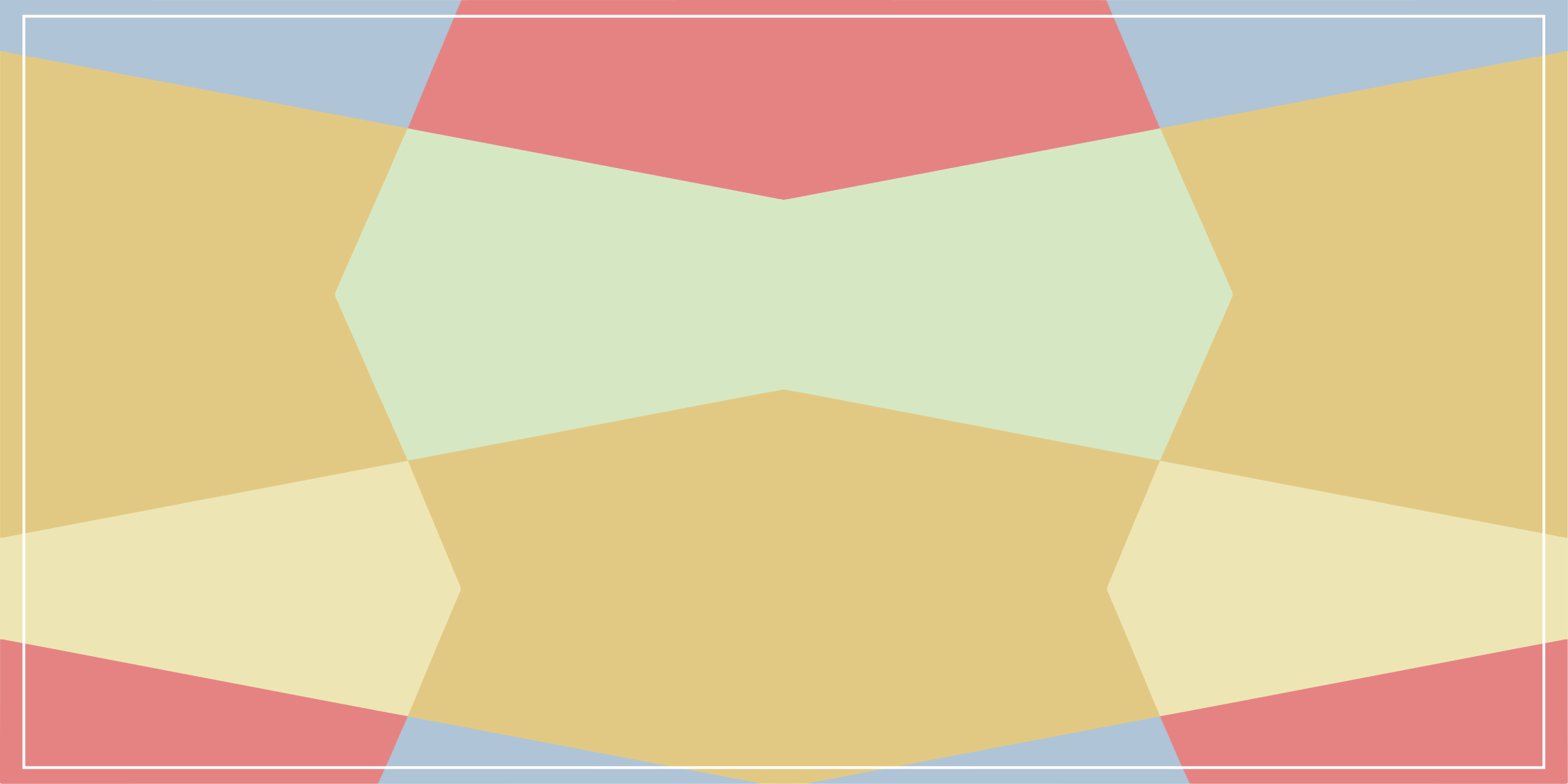 기하학적 효과 비닐 카펫 다채로운 다각형 모양 - TenStickers