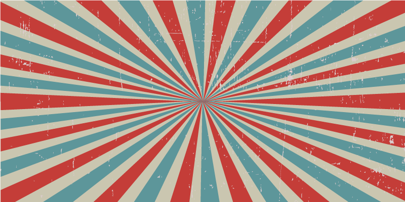 기하학적 효과 비닐 카펫 빛나는 별폭발 - TenStickers