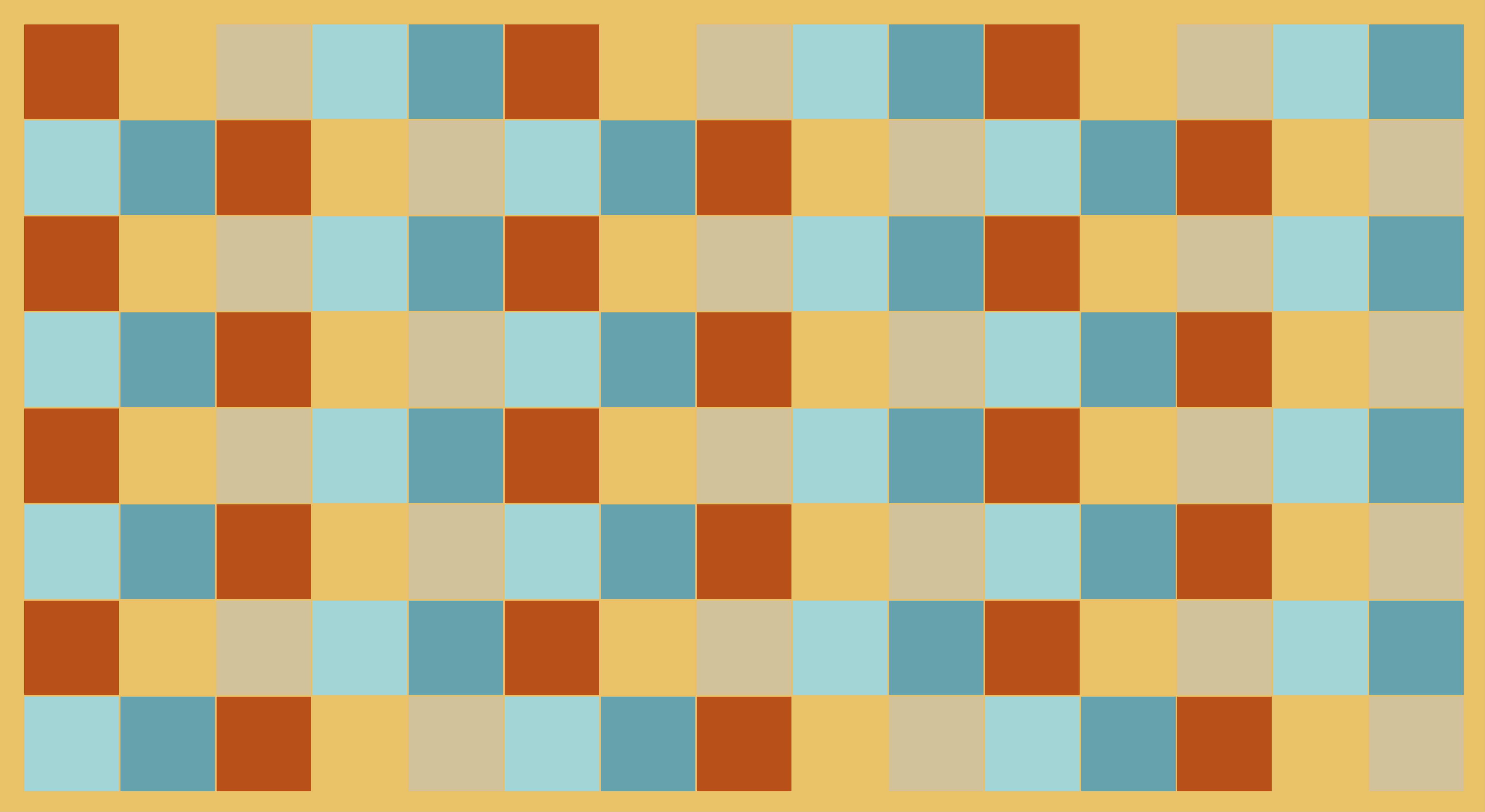 기하학적 효과 비닐 카펫 체커보드 스타일 - TenStickers