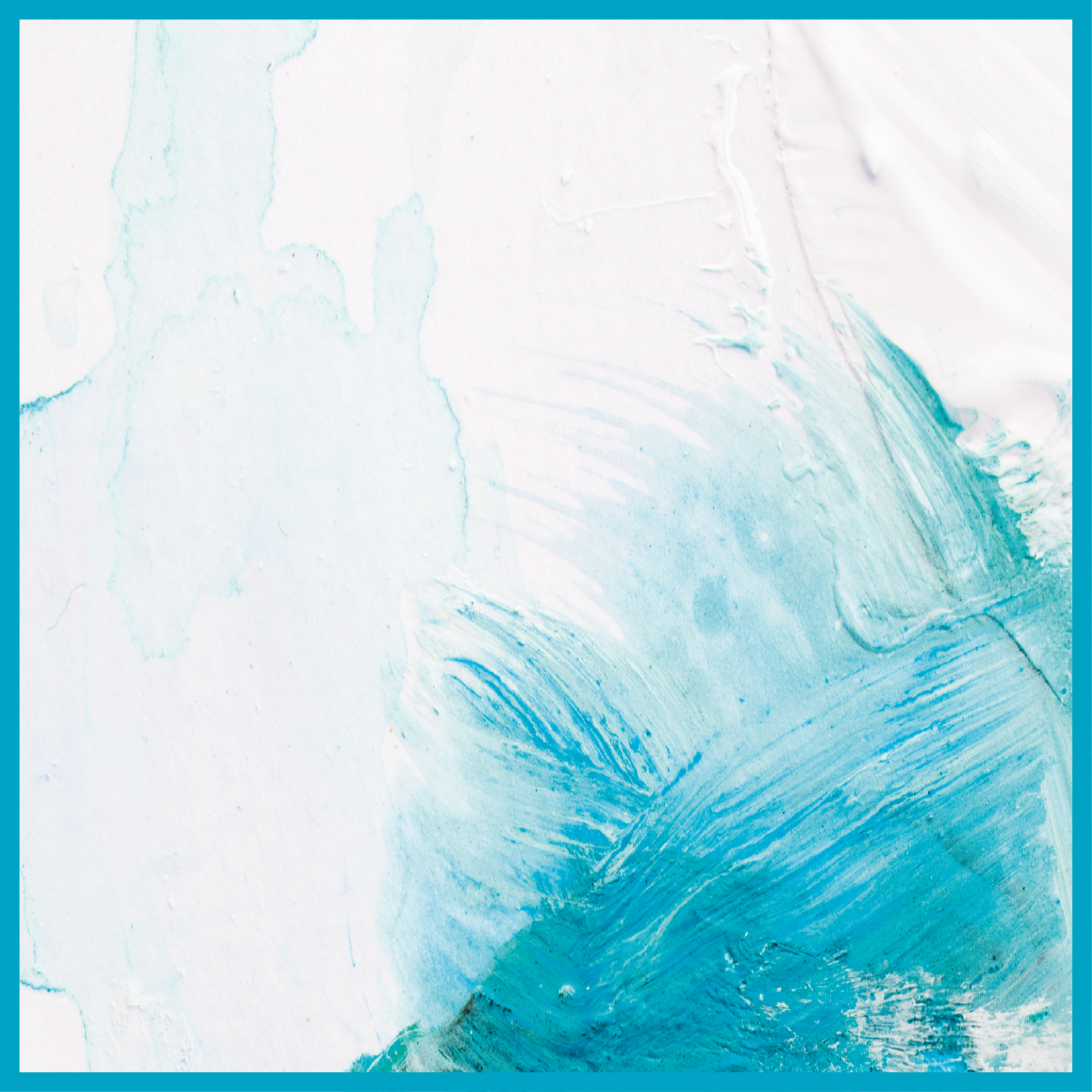 비닐 카펫 기타 텍스처 아쿠아 브러시 스트로크 - TenStickers