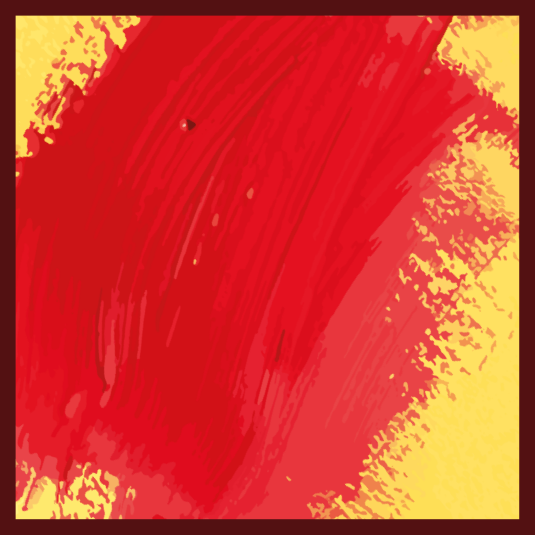 모던 효과 비닐 카펫 생생한 컬러 스플래시 - TenStickers