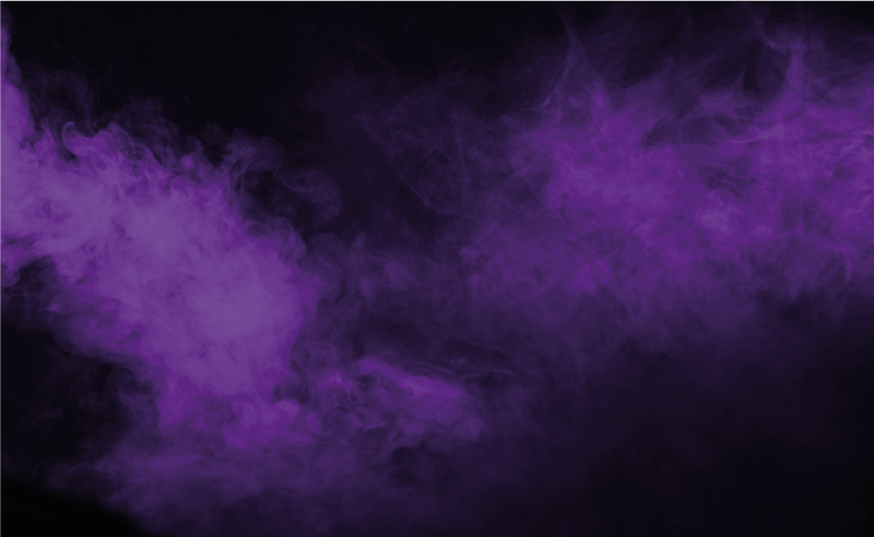 보라색 연기 배경 침실 깔개 - TenStickers