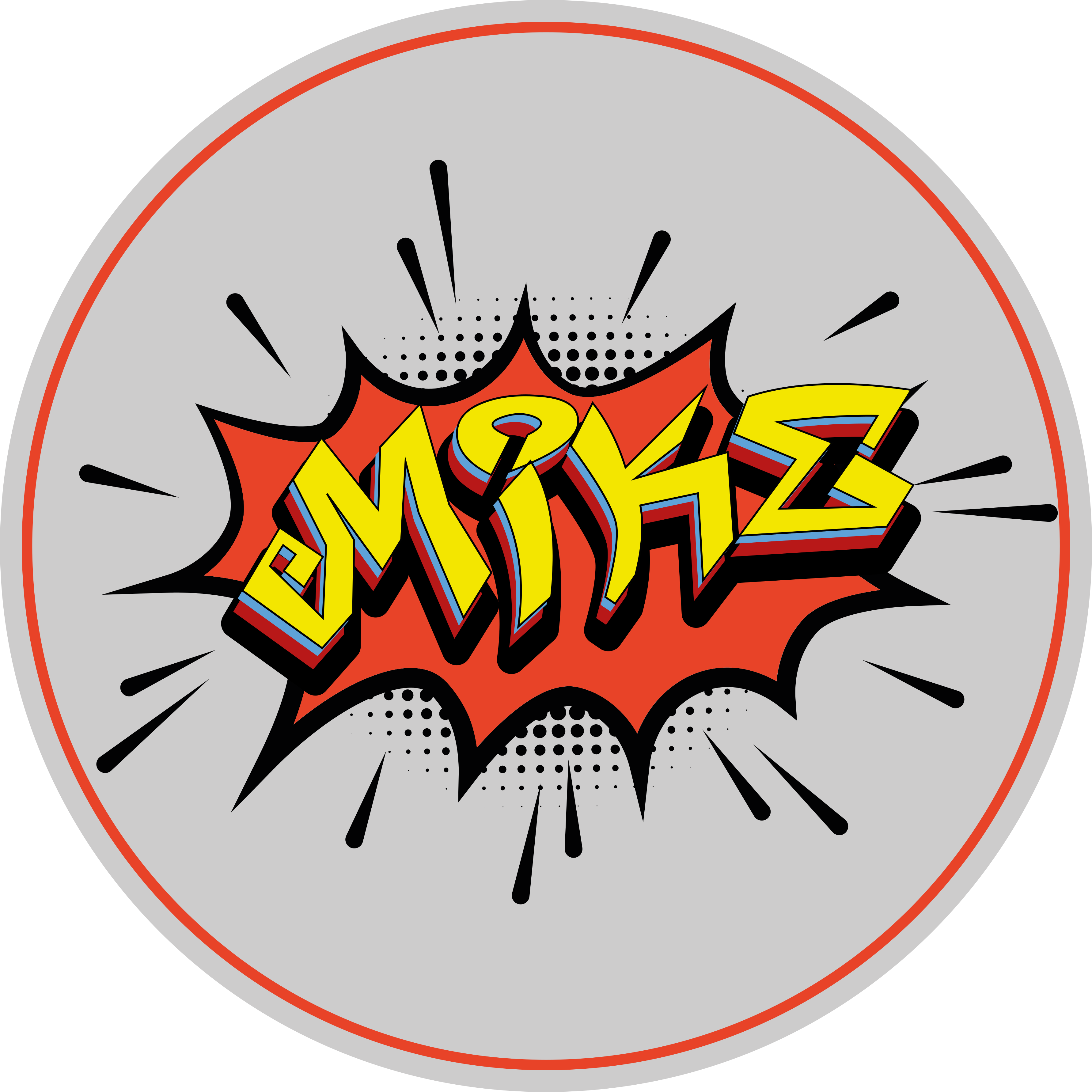 이름이있는 비닐 카펫 이름 폭발 - TenStickers