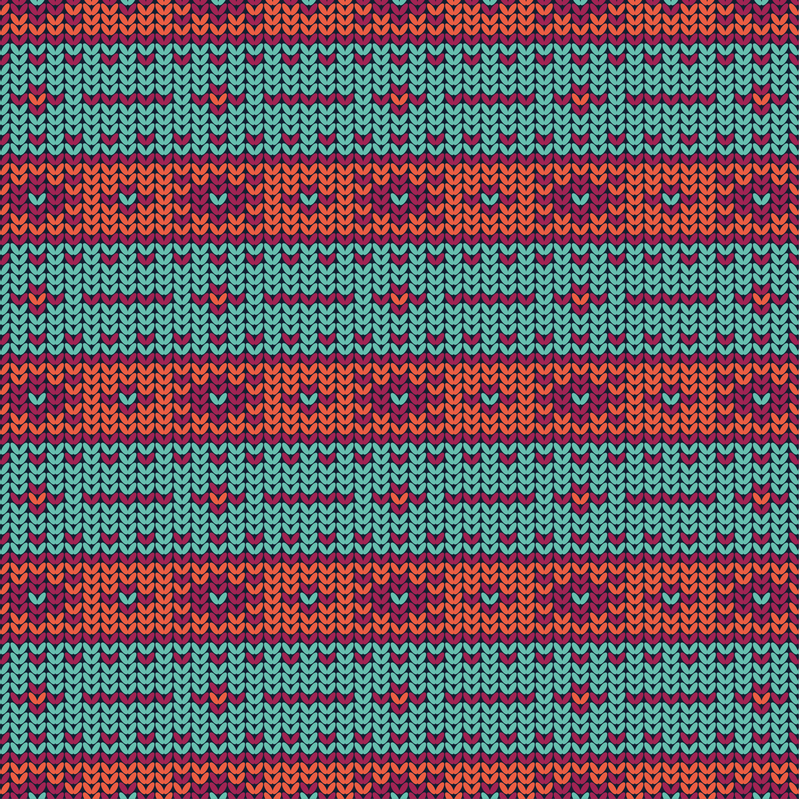 에트니아 비닐 카펫 생동감 있는 기하학적 패턴 - TenStickers