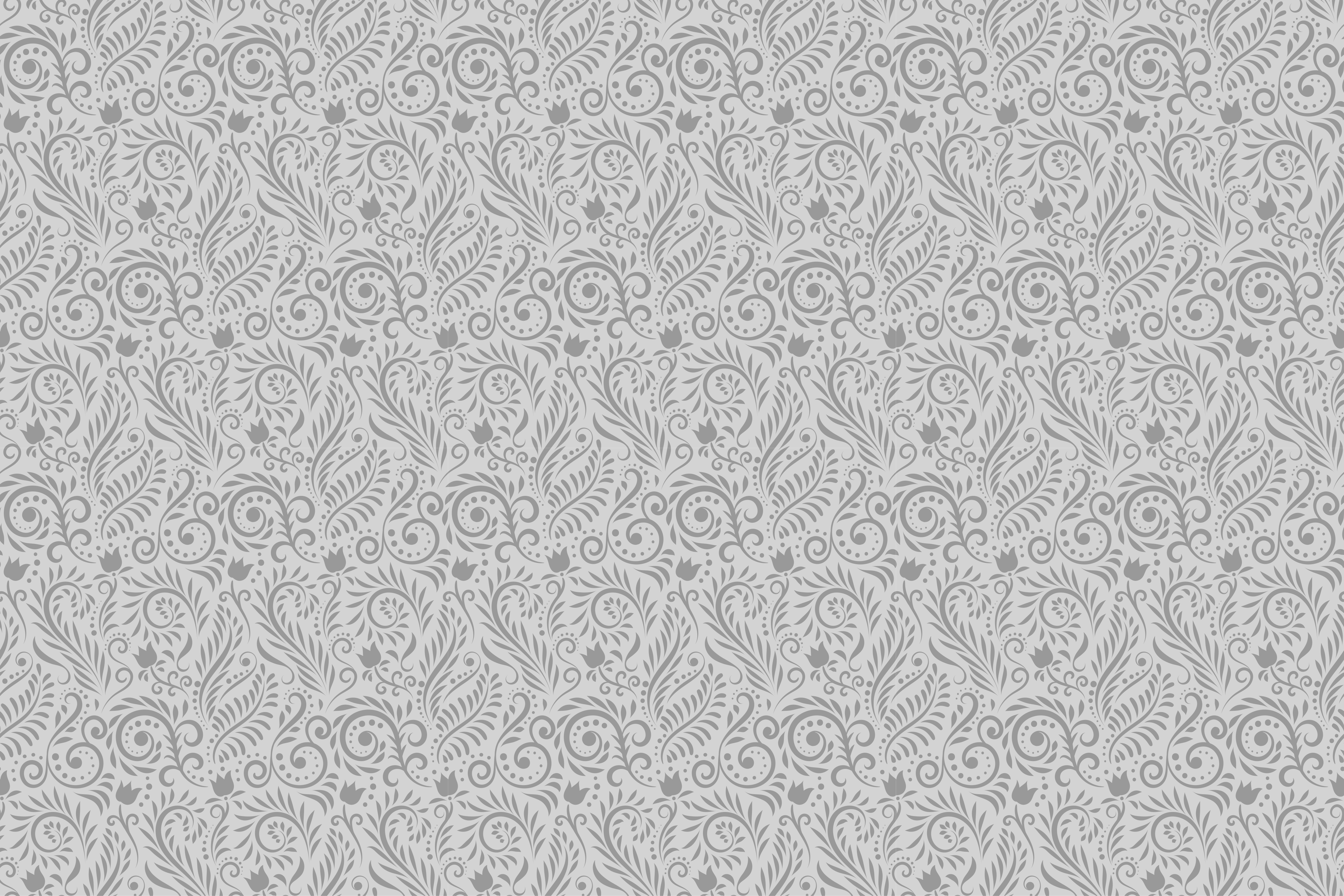 모던 효과 비닐 카펫 세련된 식물 모티브 - TenStickers