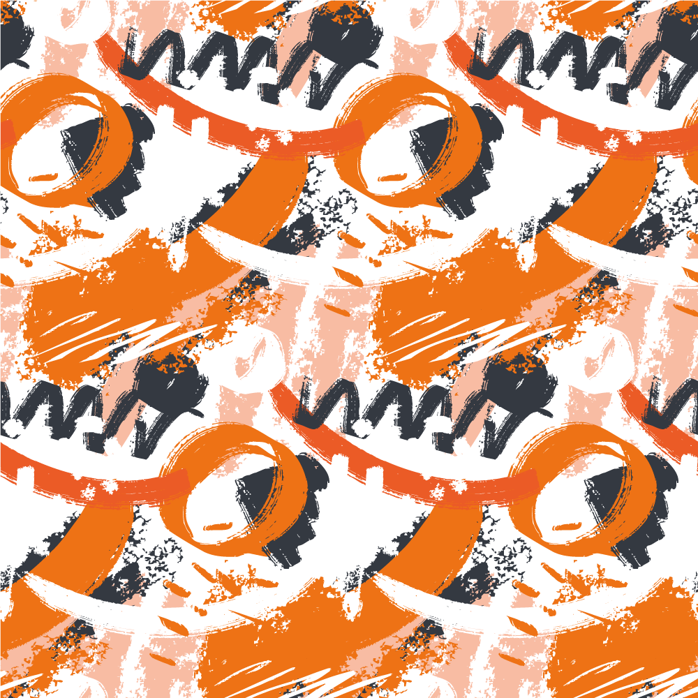 모던 효과 비닐 카펫 추상 도형 폭발 - TenStickers