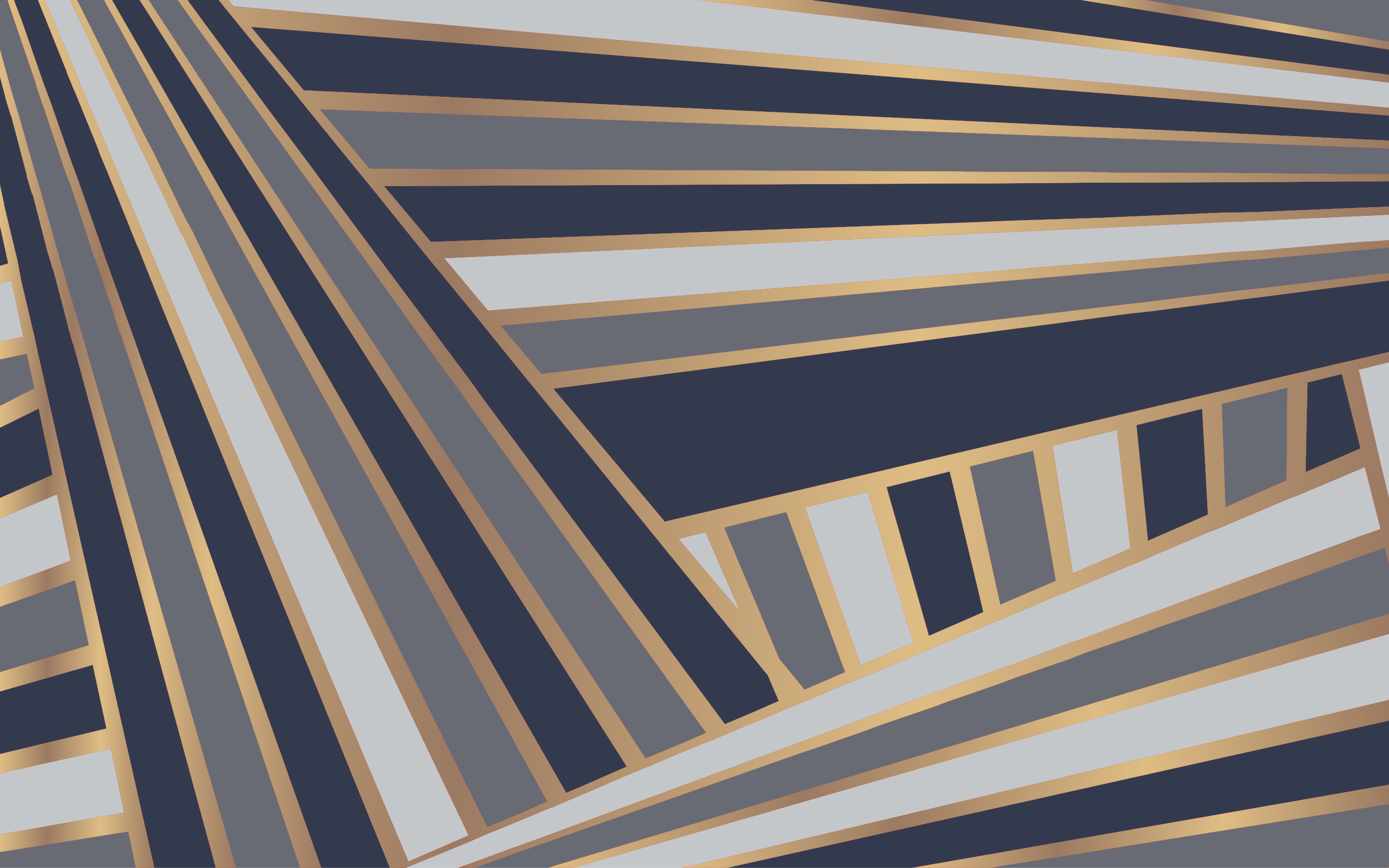 줄무늬 비닐 카펫 매력적인 회색 모티프 - TenStickers