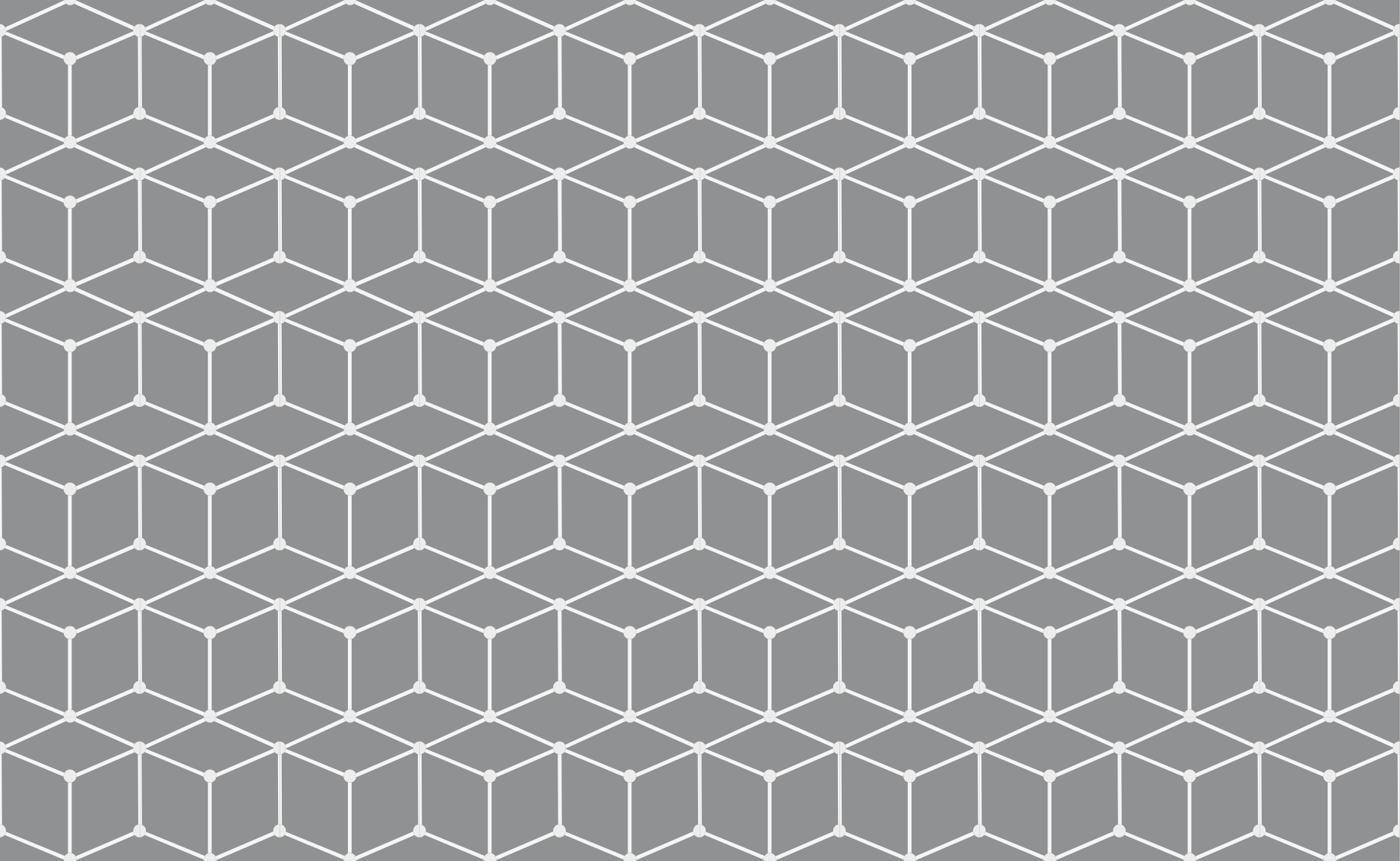 기하학적 효과 비닐 카펫 회색 우아한 패턴 - TenStickers