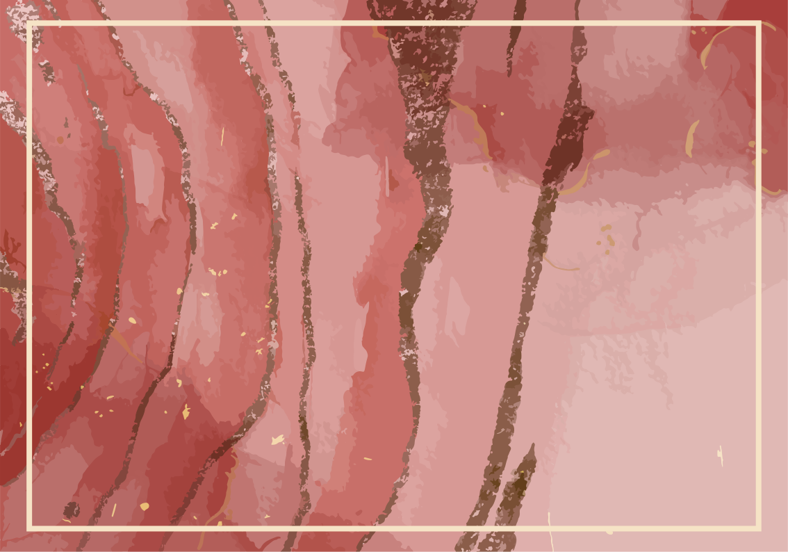 대리석 비닐 러그 우아한 핑크 소용돌이 - TenStickers