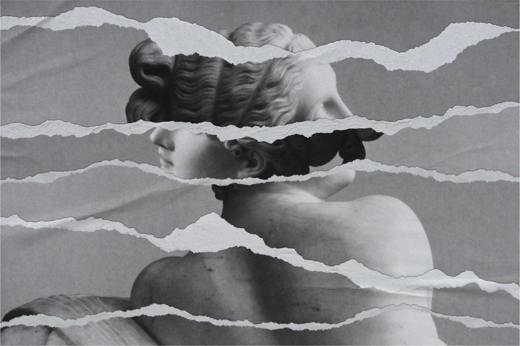 비닐 카펫 기타 텍스처 찢어진 종이 효과 - TenStickers