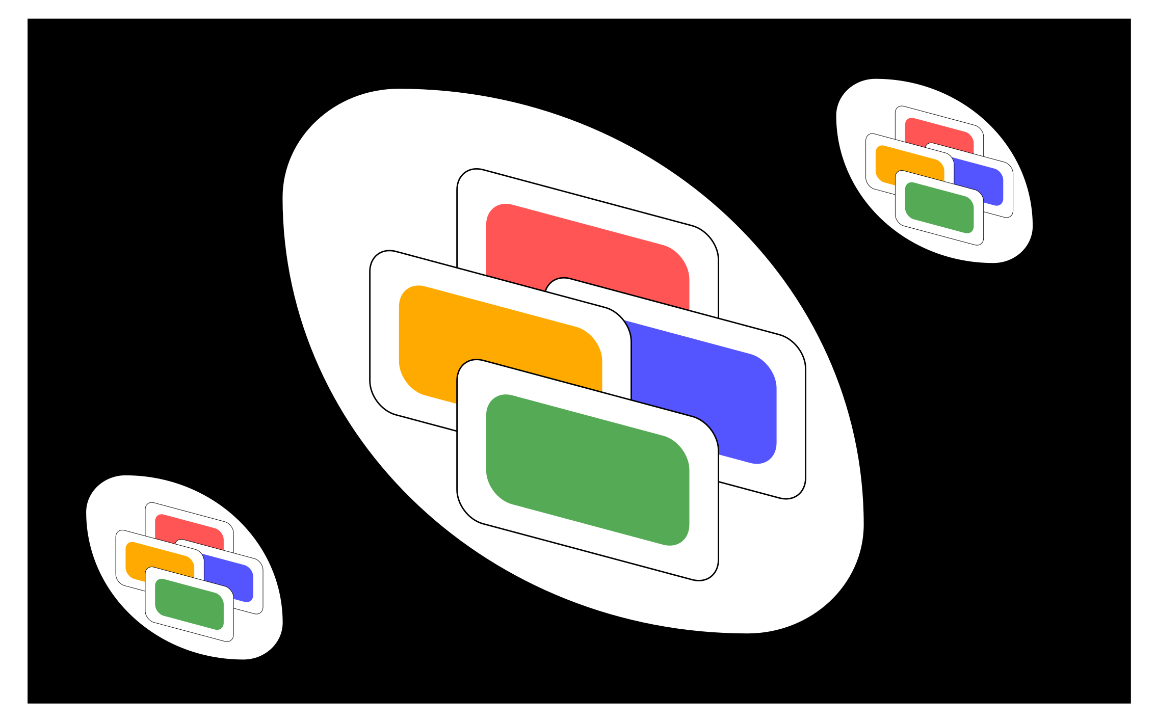 우노카드 컬러체인지 침실러그 - TenStickers