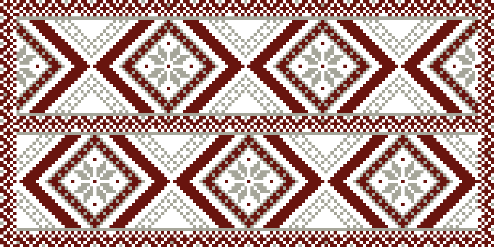 모자이크 효과 비닐 카펫 정교한 기하학적 패턴 - TenStickers