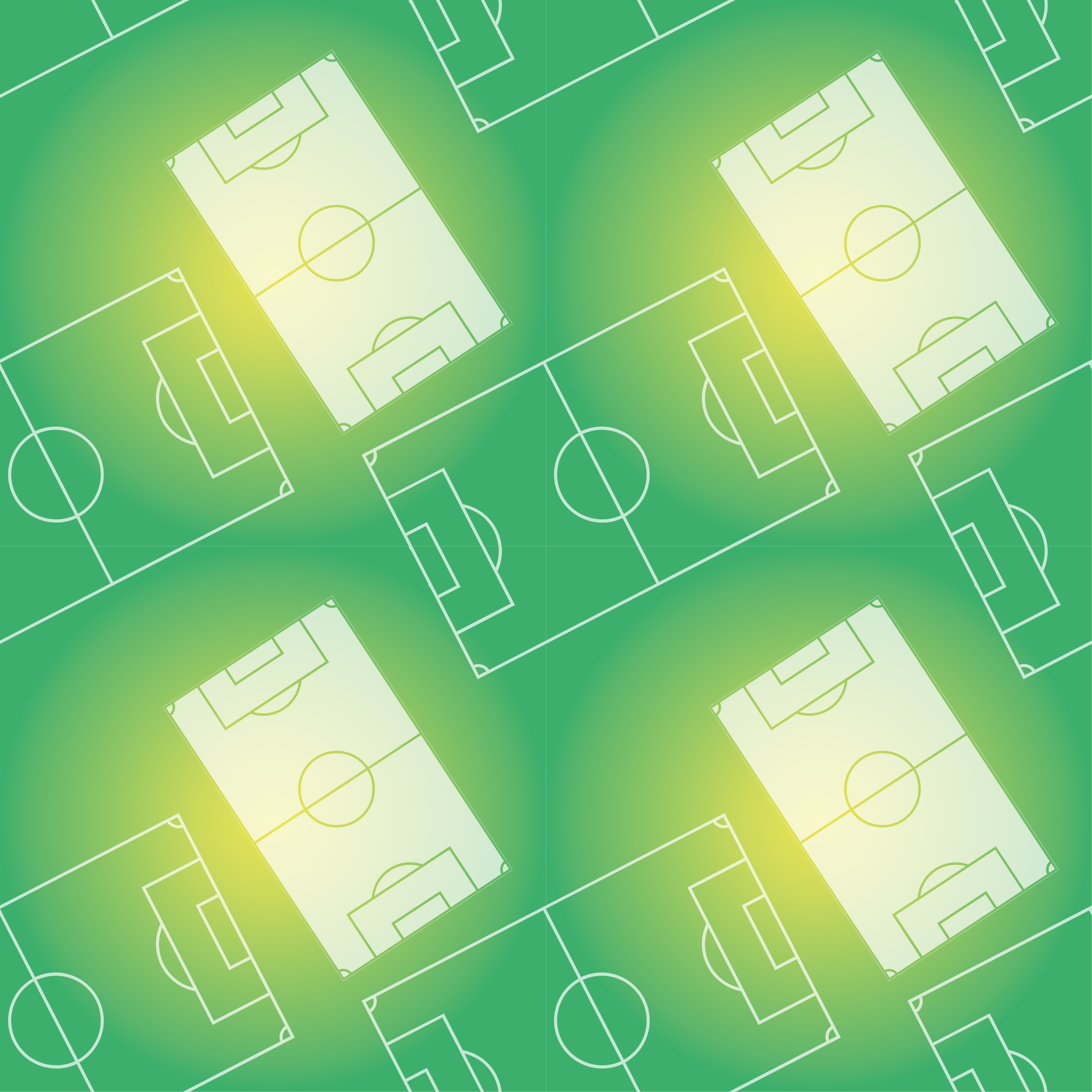 비닐 게임 카펫 축구장 패턴 - TenStickers