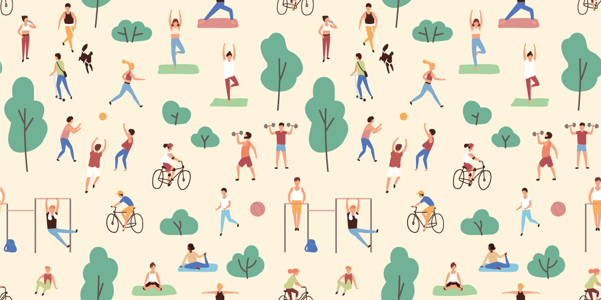 어린 이용 비닐 카펫 활동 놀이 장면 - TenStickers