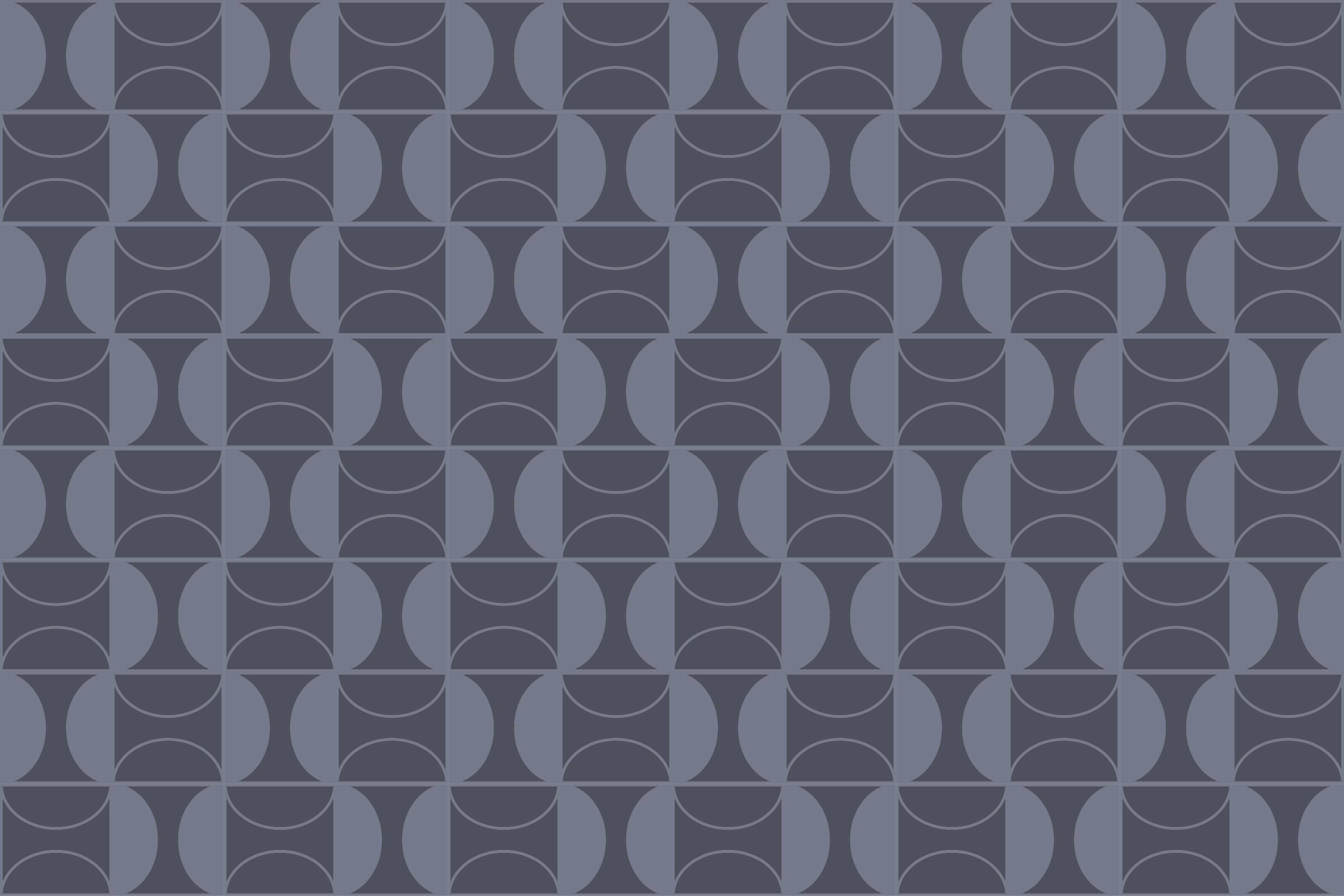 기하학적 효과 비닐 카펫 원형 패턴 스타일 - TenStickers