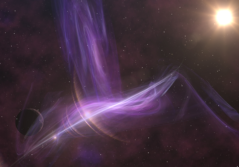 어린 이용 비닐 카펫 은하의 꿈 풍경 - TenStickers