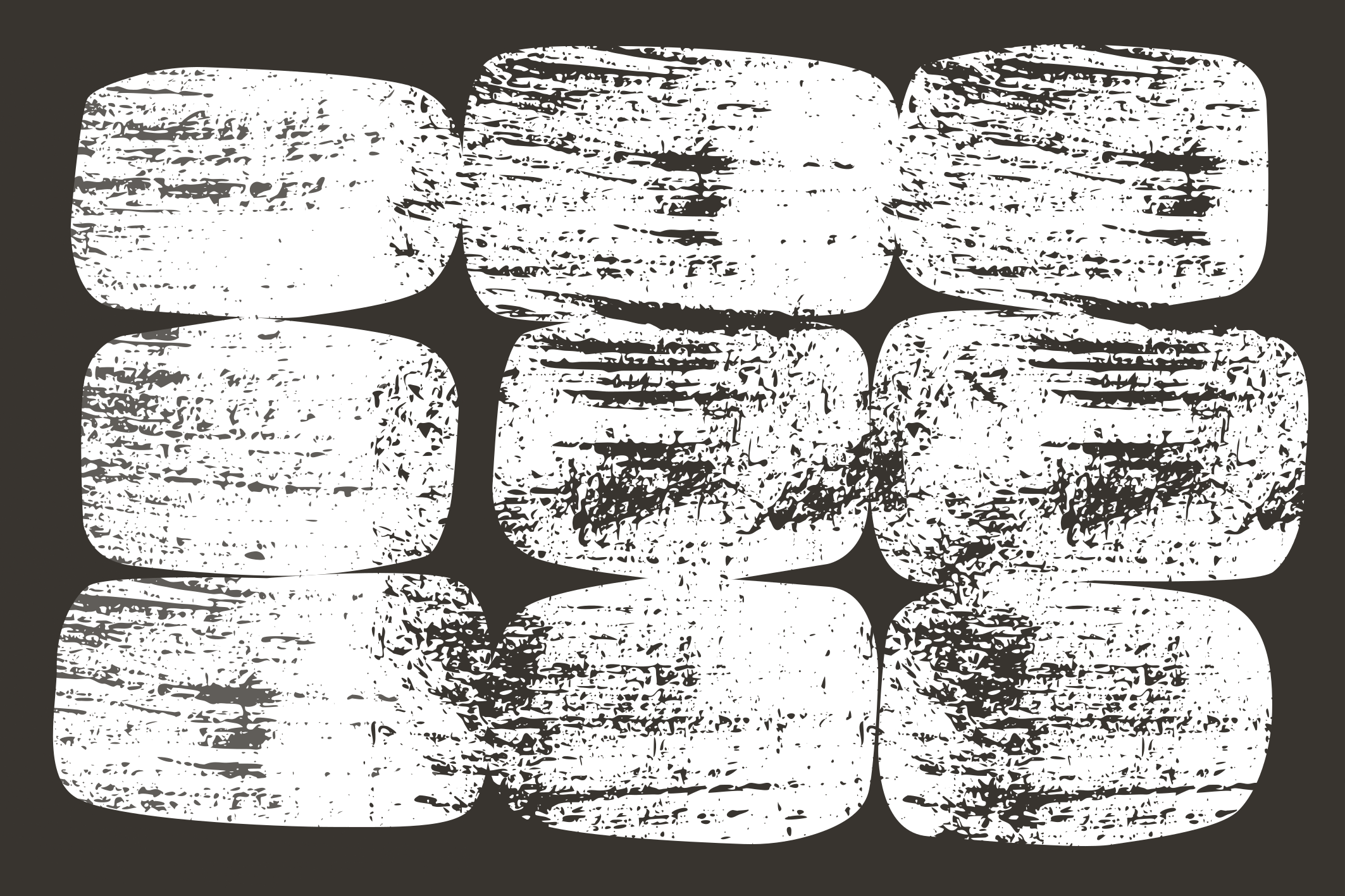 직사각형 비닐 카펫 질감 있는 단색 블록 - TenStickers