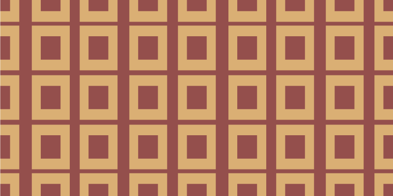 기하학적 효과 비닐 카펫 기하학적 사각형 - TenStickers