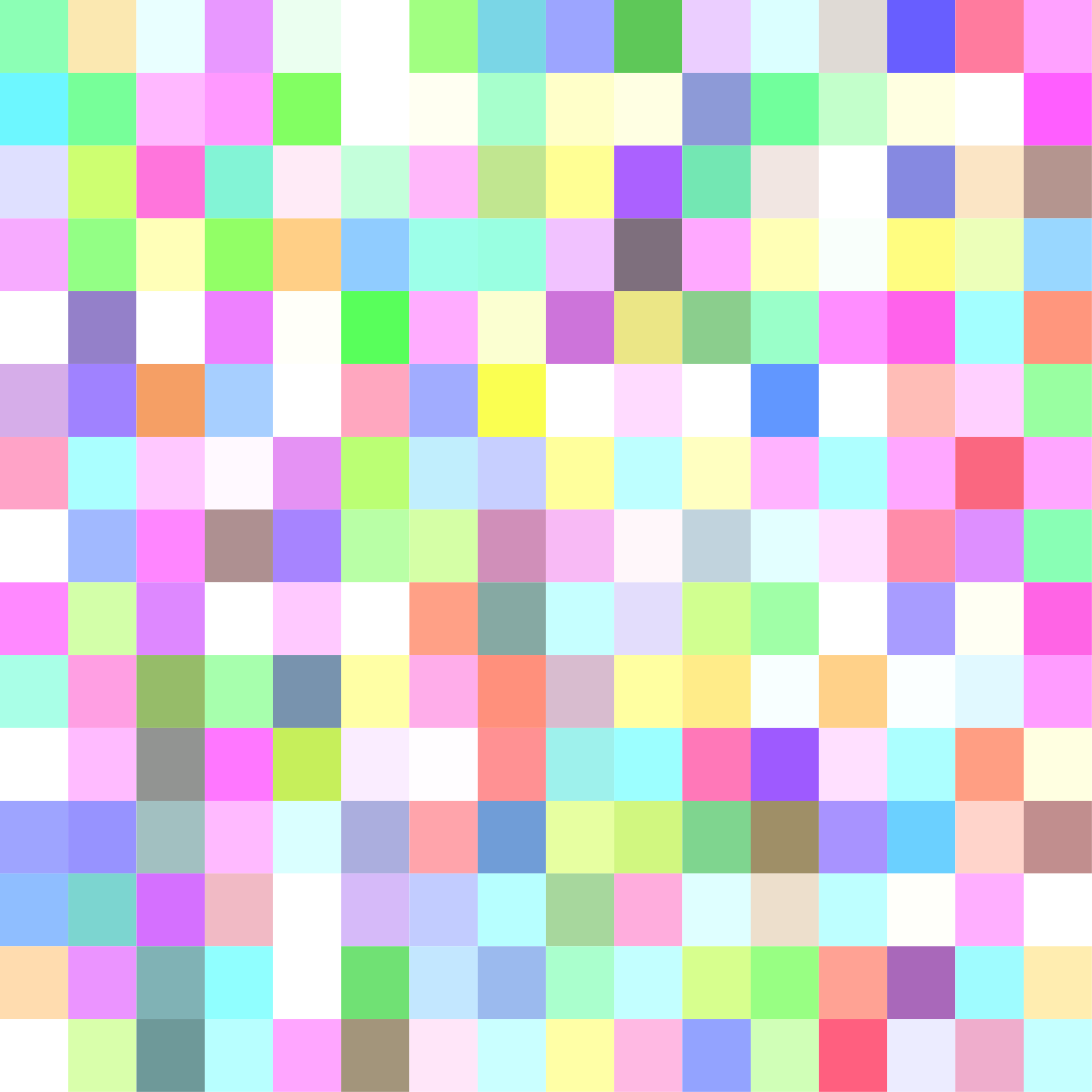 기하학적 효과 비닐 카펫 다채로운 사각형 패턴 - TenStickers