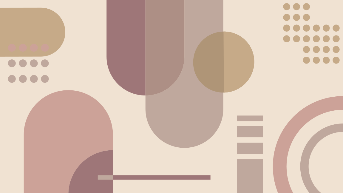 기하학적 효과 비닐 카펫 기하학적 모양의 조화 - TenStickers