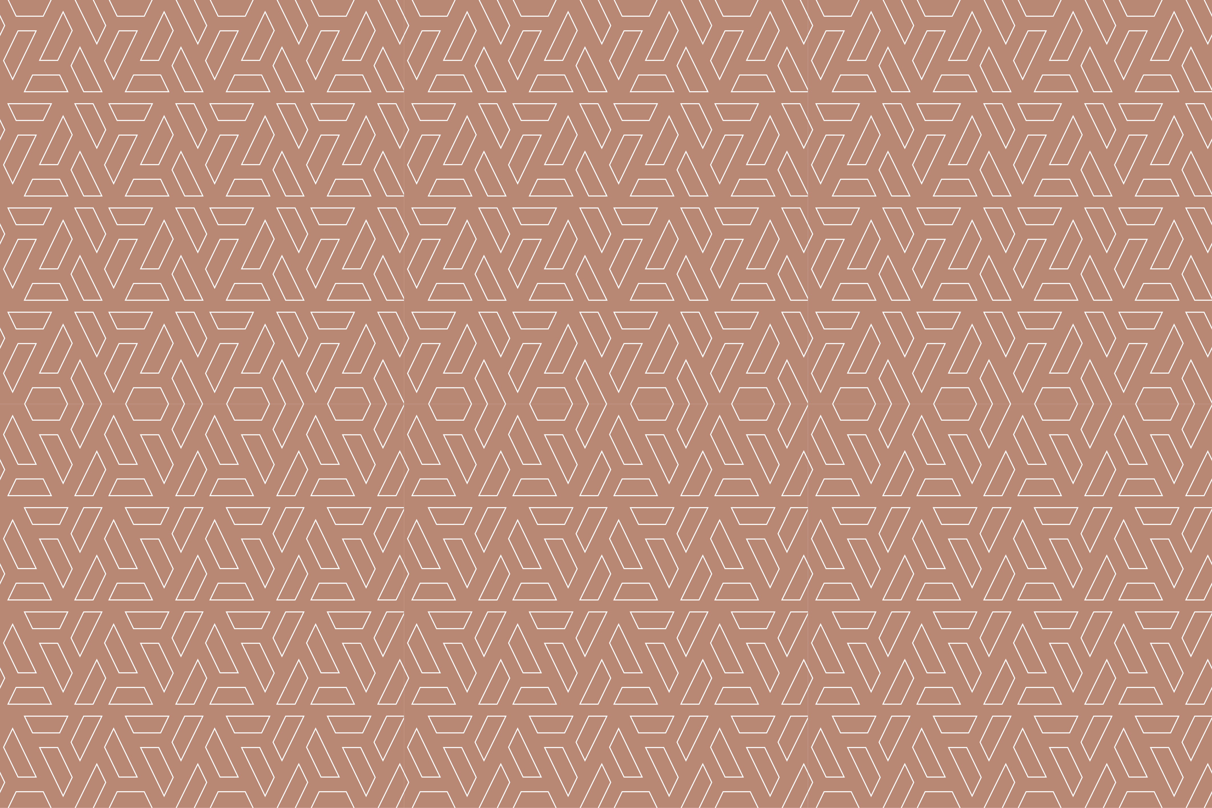 기하학적 효과 비닐 카펫 스타일리시한 브라운 요소 - TenStickers