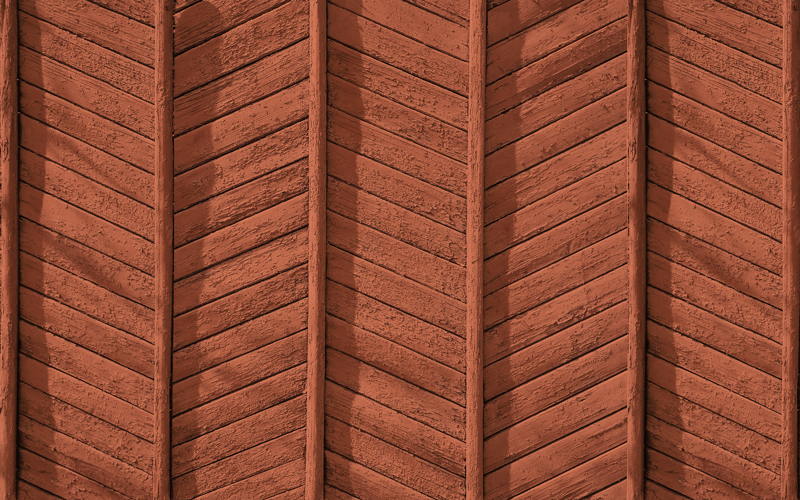 우드 효과 비닐 카펫 나무판자 디테일 - TenStickers