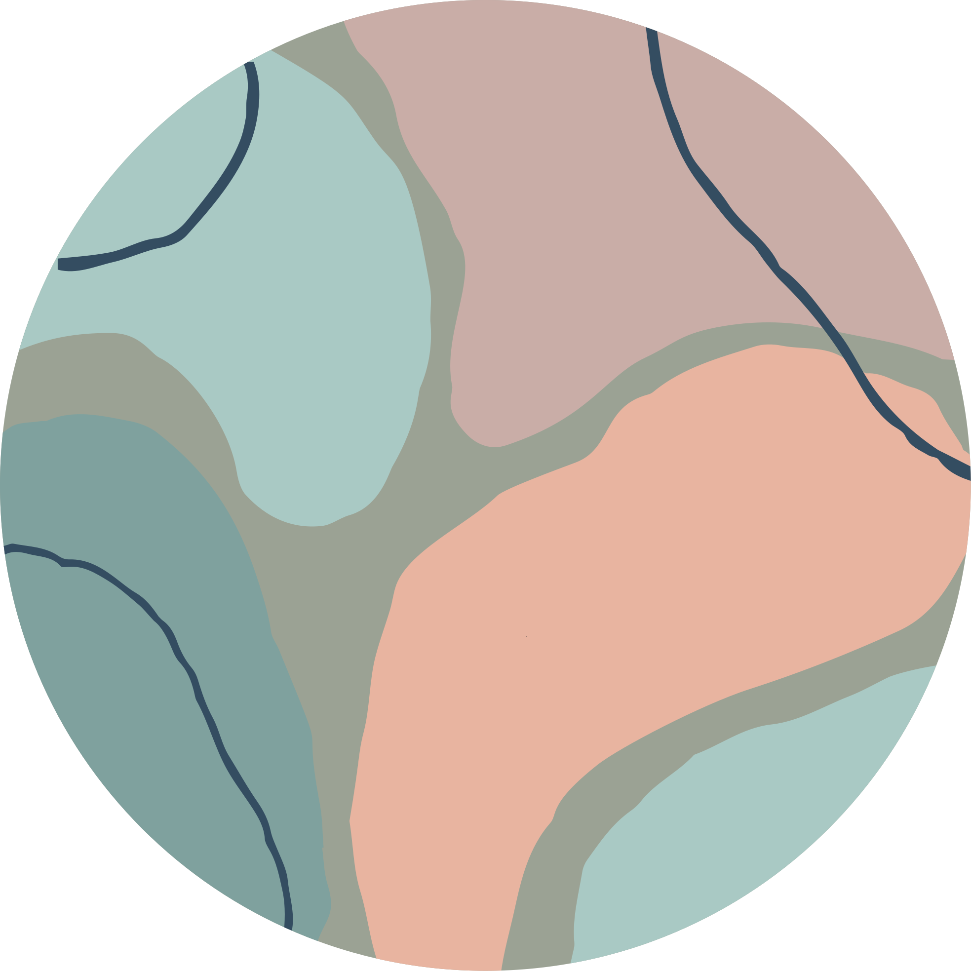 미니멀리스트 효과 비닐 카펫 추상적인 기하학적 모양 - TenStickers