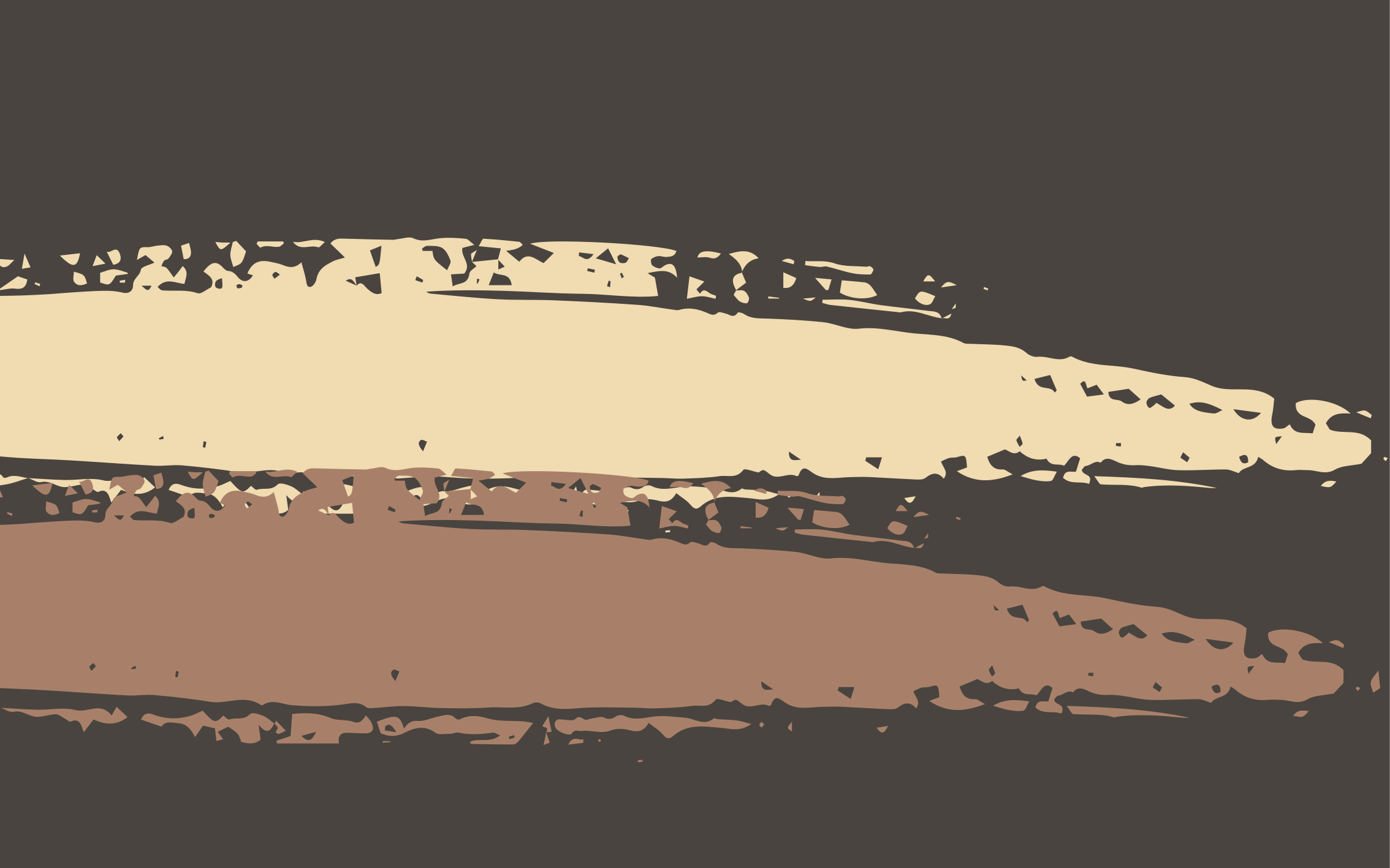 갈색 비닐 카펫 추상 텍스처 스트라이프 - TenStickers