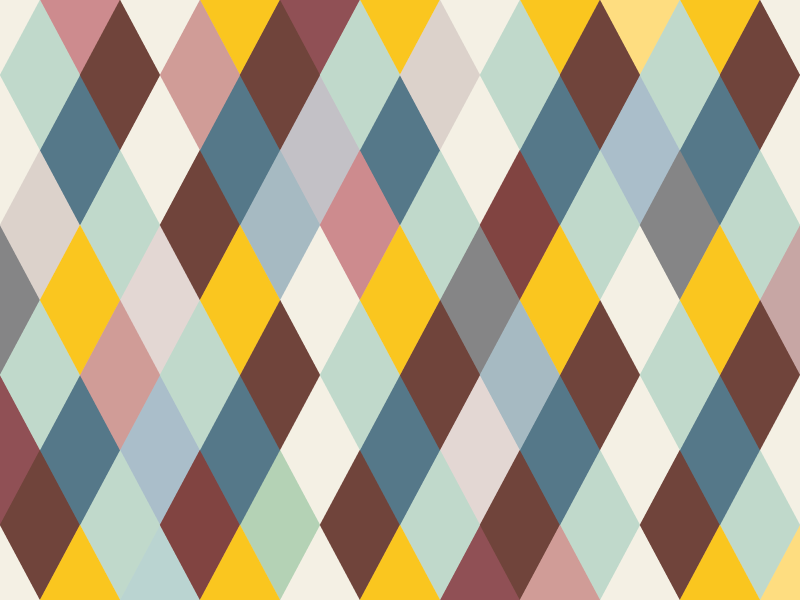 기하학적 효과 비닐 카펫 기하학적 패턴의 바닥재 - TenStickers