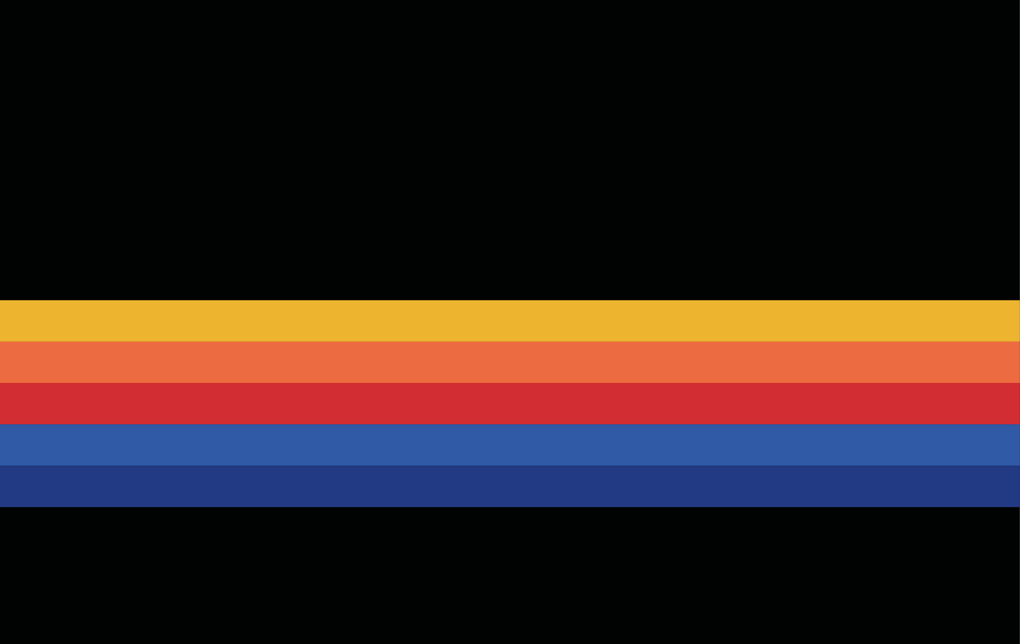 줄무늬 비닐 카펫 최소한의 줄무늬 강조 - TenStickers