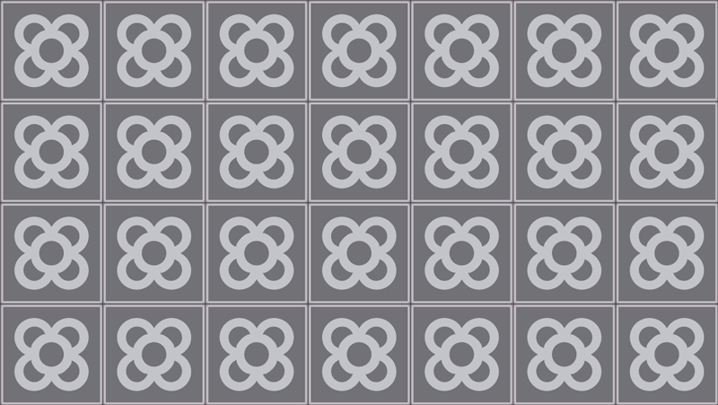 모자이크 효과 비닐 카펫 "바르셀로나의 파노트 거주지" - TenStickers